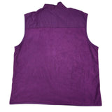 Chaps Ralph Lauren Maroon Fleece Gilet (XXL)