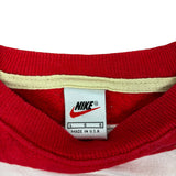 Nike Red Reworked Flame Logo Sweater (Women’s L)