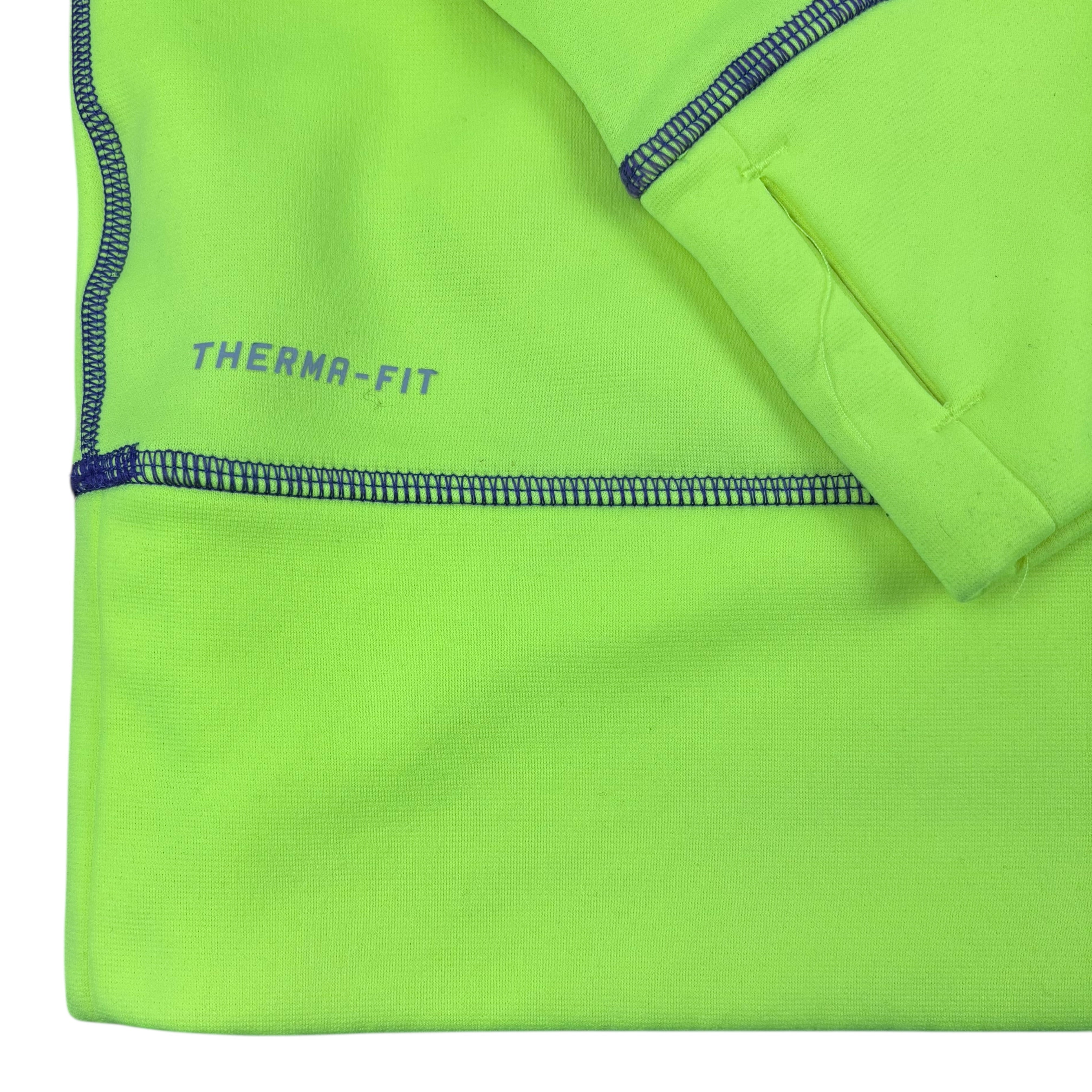 Nike Neon Yellow Spell-Out Hoodie (Women’s M)