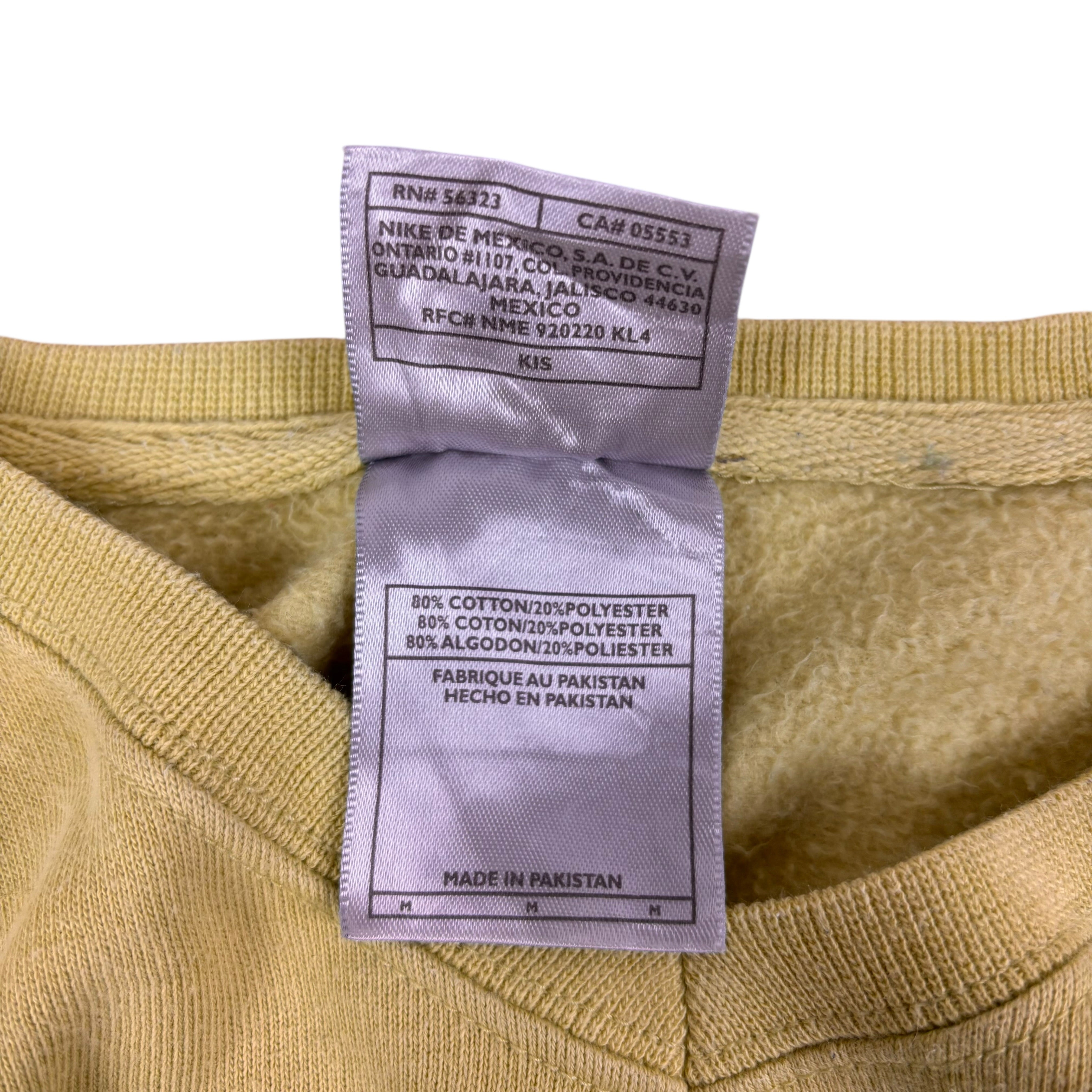 Nike Y2K Lime Green Spell-Out Sweater (Women’s M)