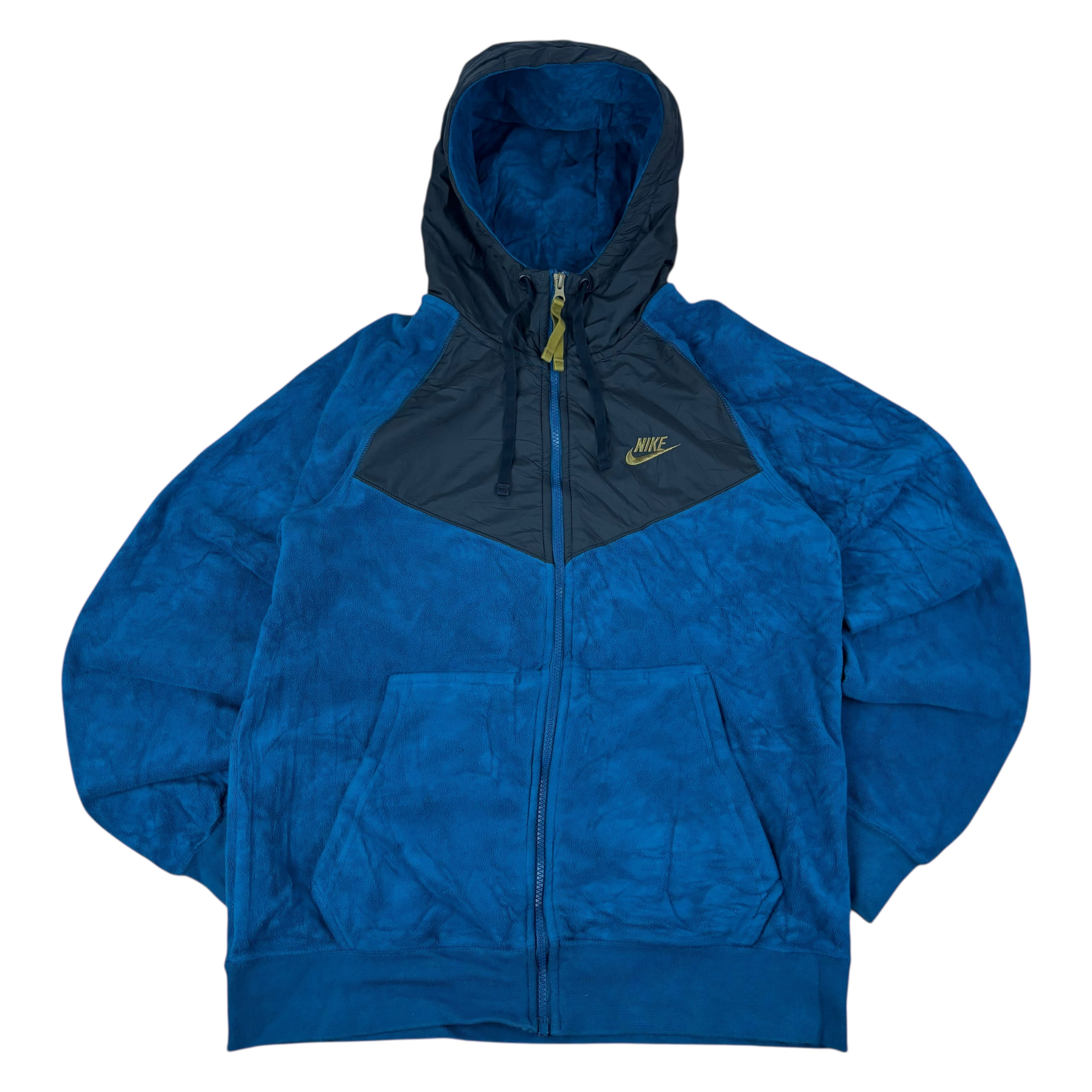 Nike Blue Hooded Fleece (S)