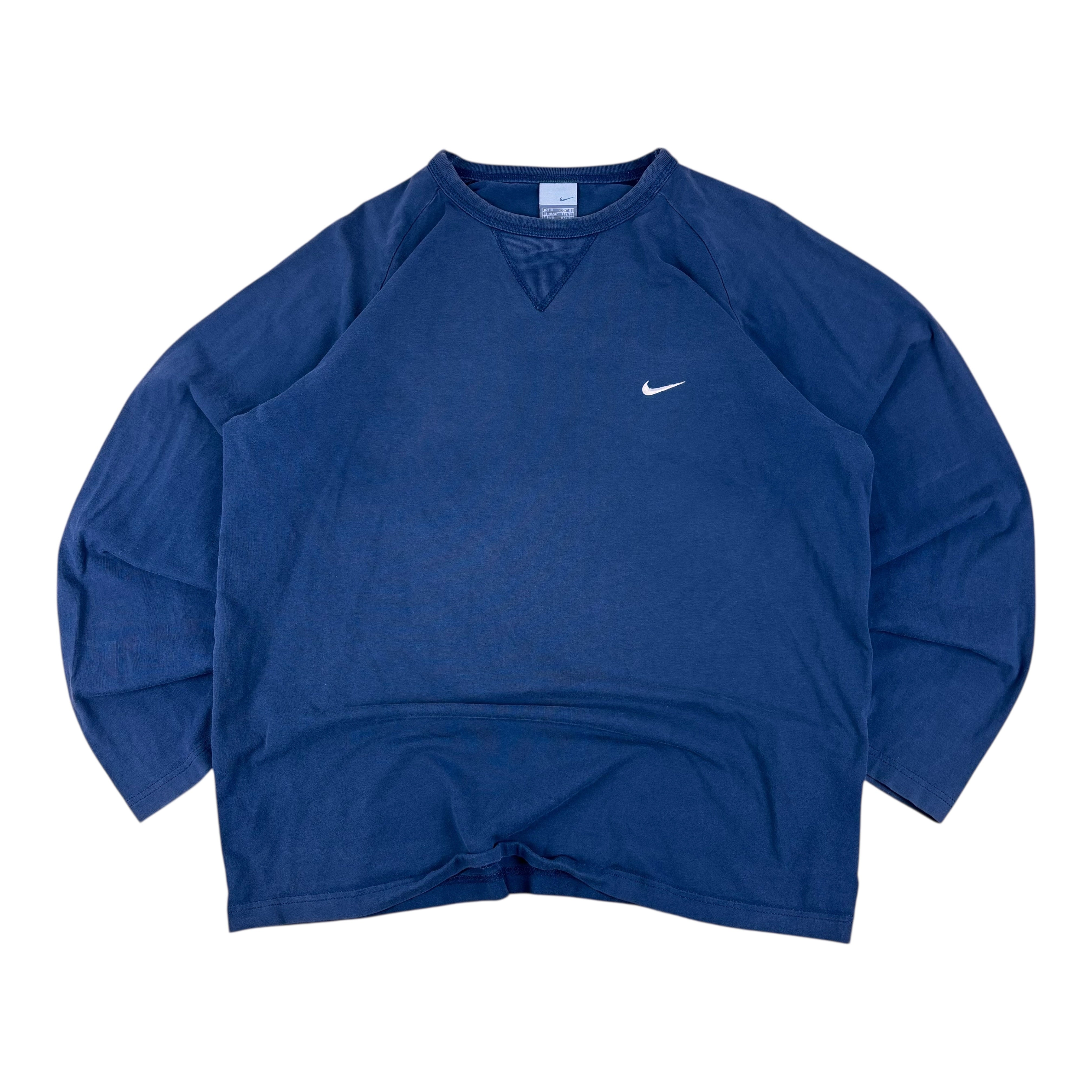 Nike Y2K Navy LS Tee (XL)