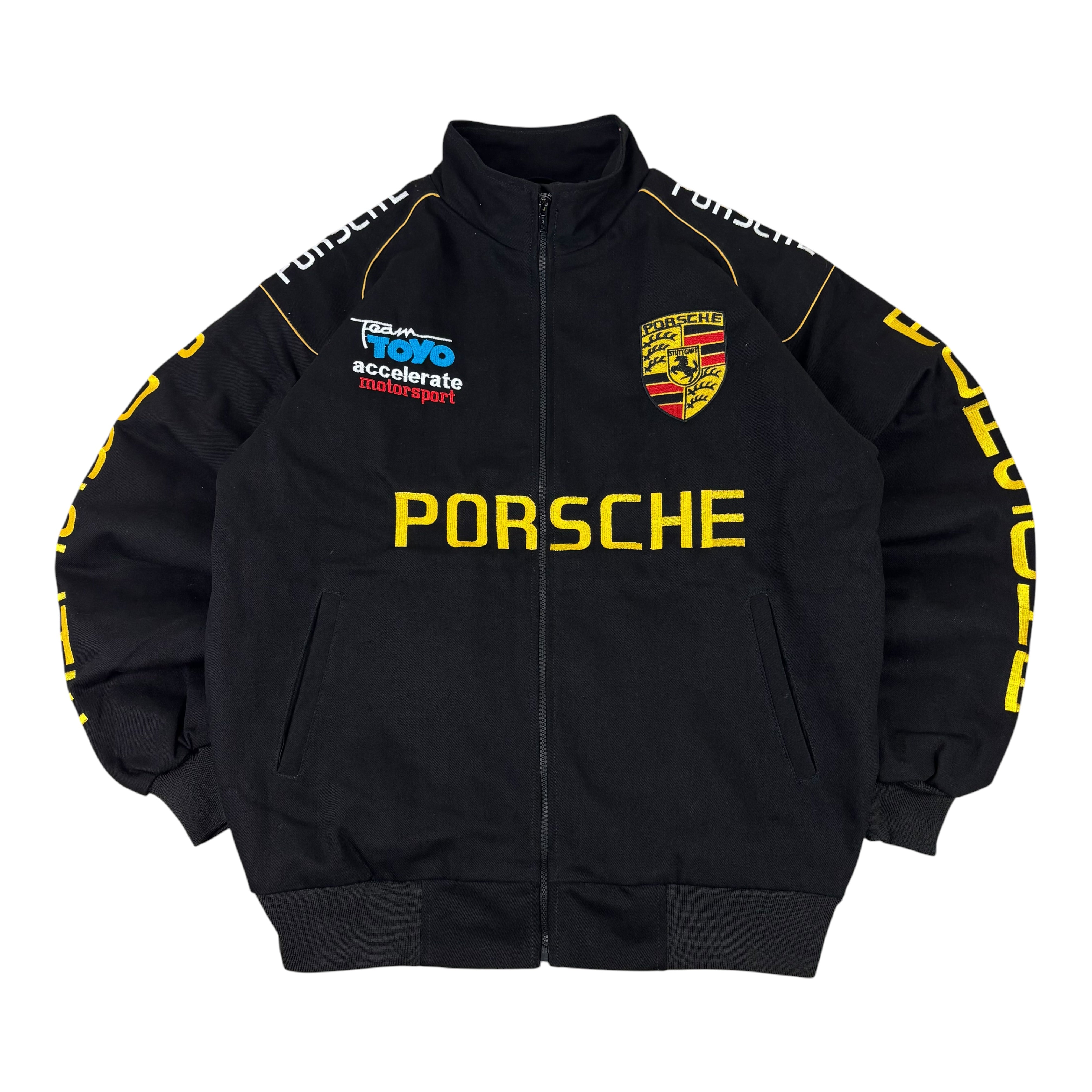JHDesign Black Porsche Racing Jacket (M-L)