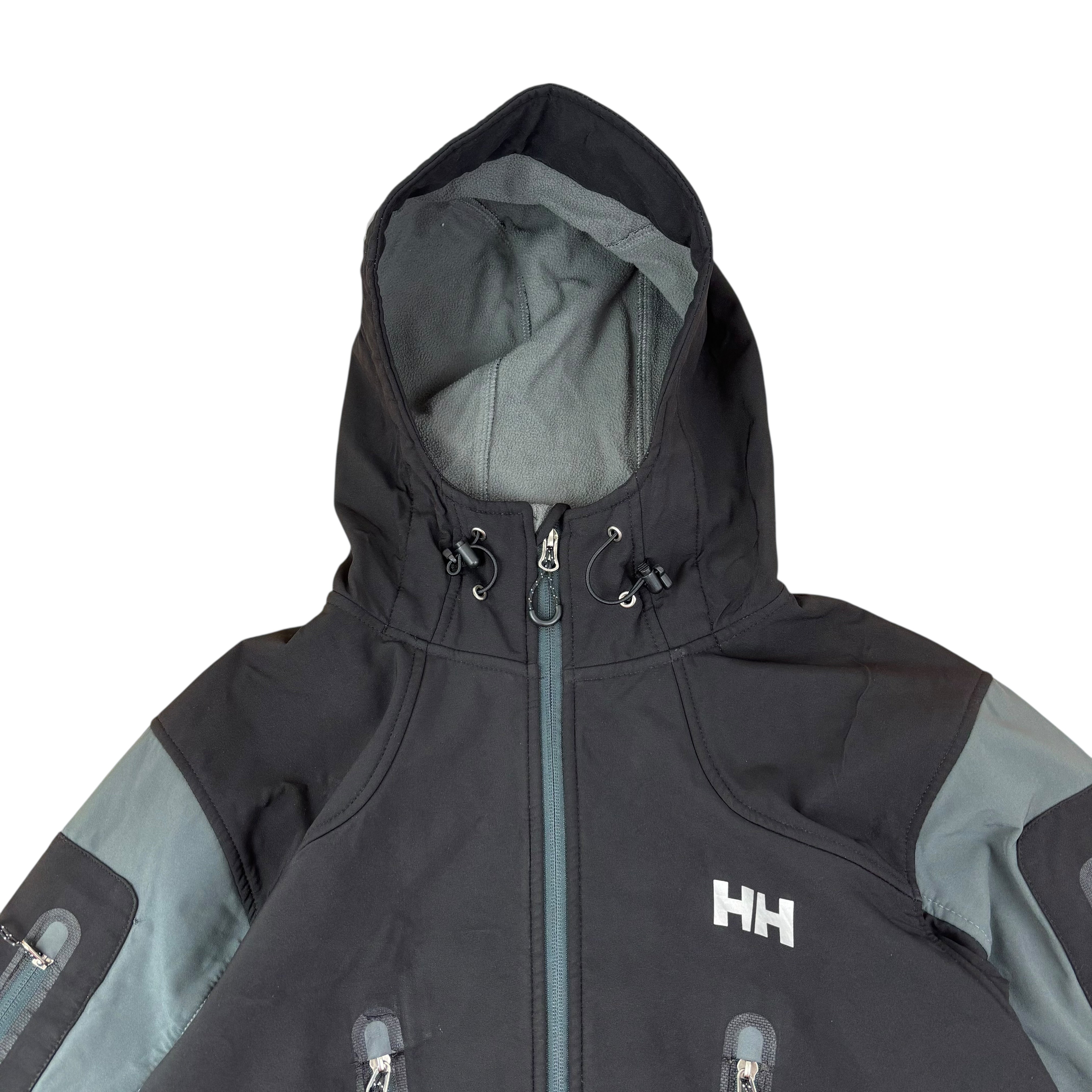 Helly Hansen Black Technical Soft-Shell Jacket (M)