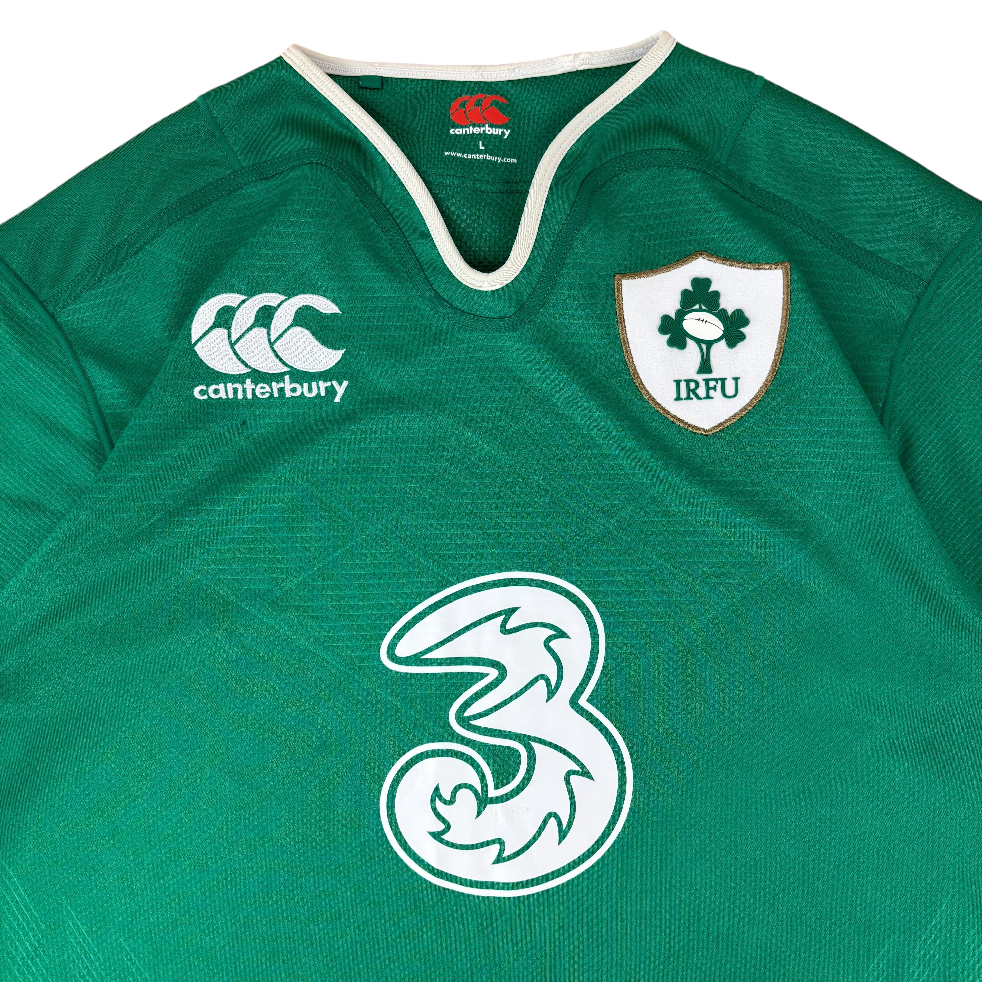 Canterbury Ireland Rugby IRFU 2015/16 Home Jersey (L)