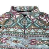 Vintage Q-Zip Pattern Fleece (Women’s L)