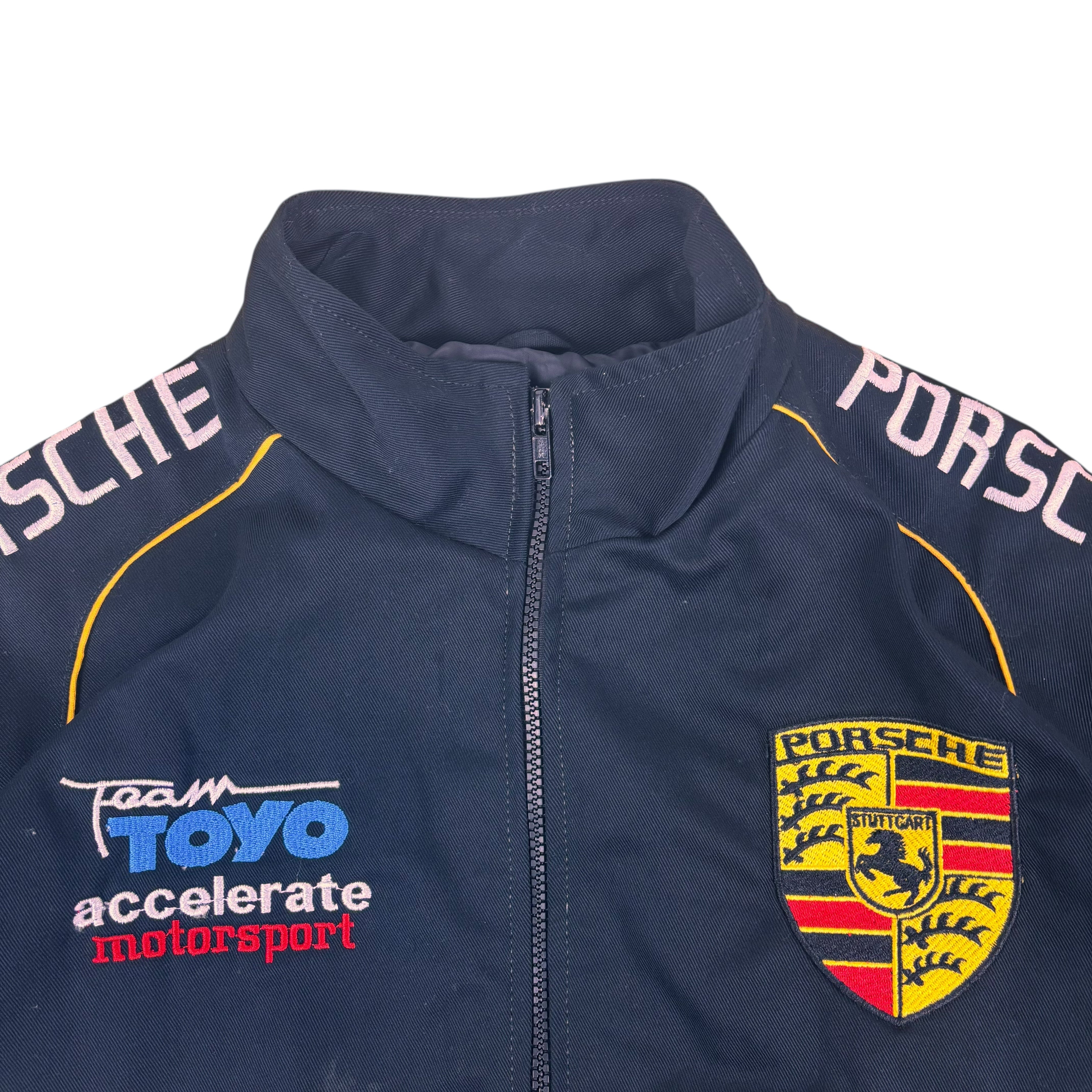 JHDesign Black Porsche Racing Jacket (L)