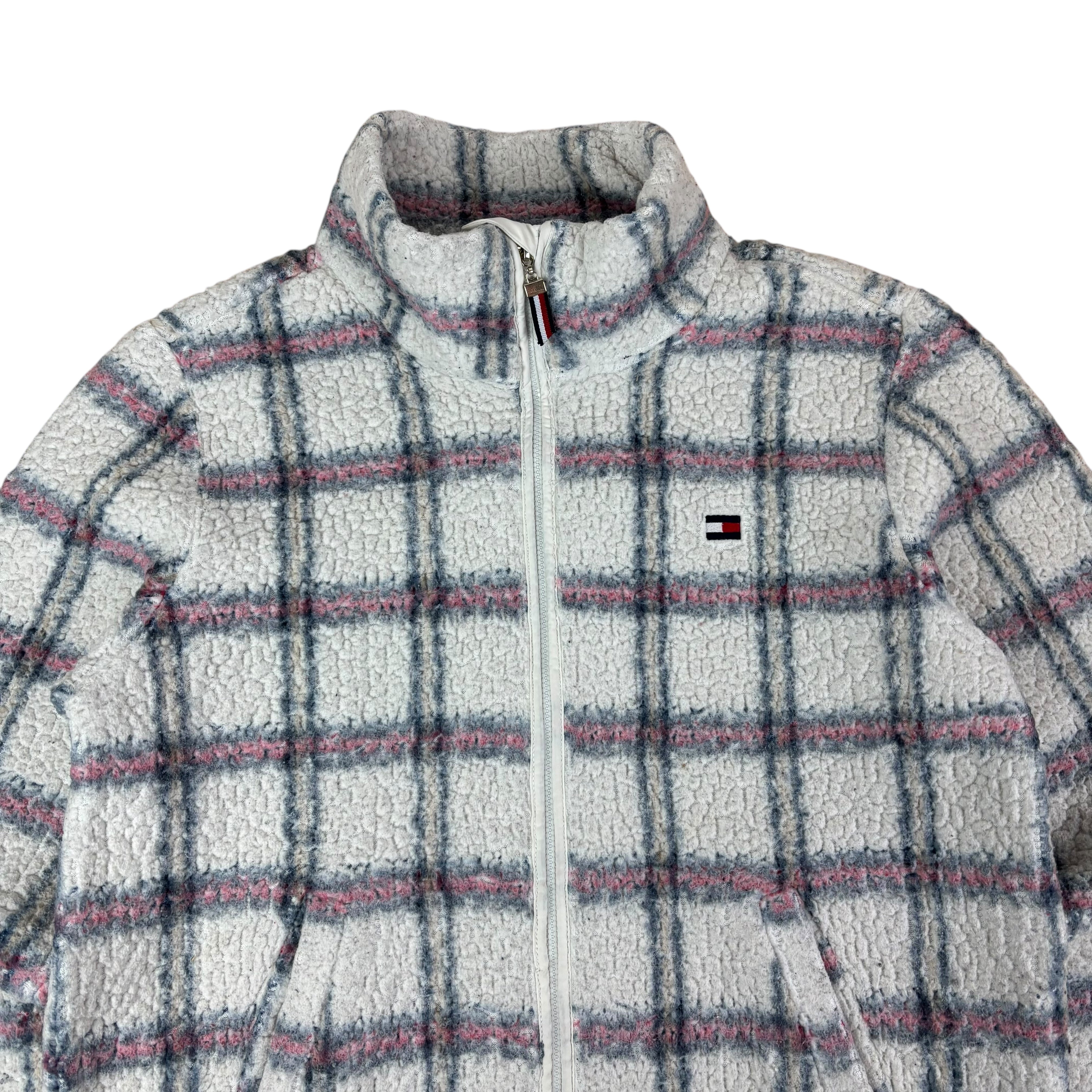 Tommy Hilfiger Pink Plaid Fleece (Women’s S)