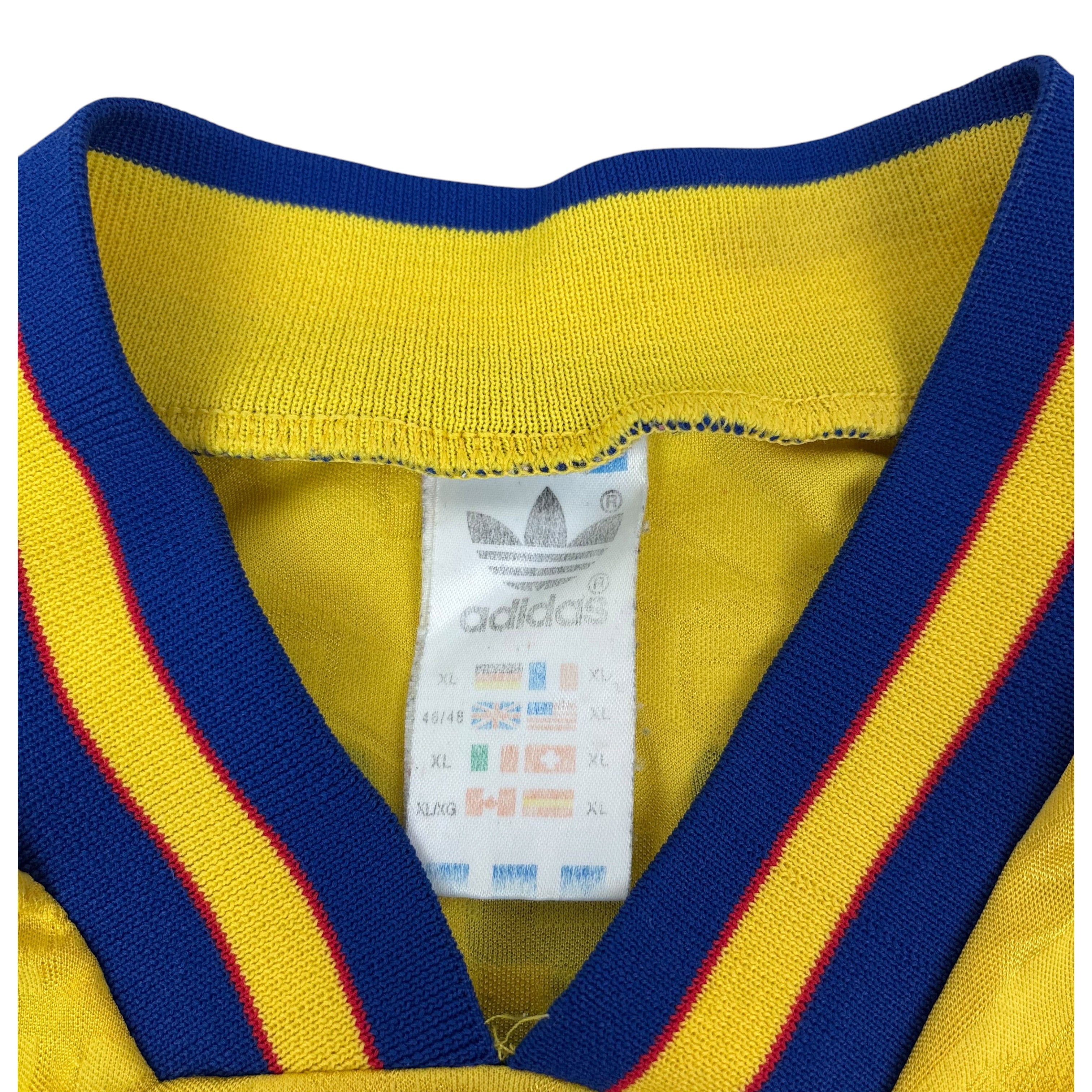 Adidas Sweden Football 1994/96 No.9 Home Jersey (XL)