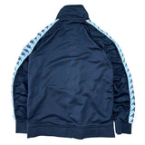 Kappa Black Logo-Tape Track Jacket (S)