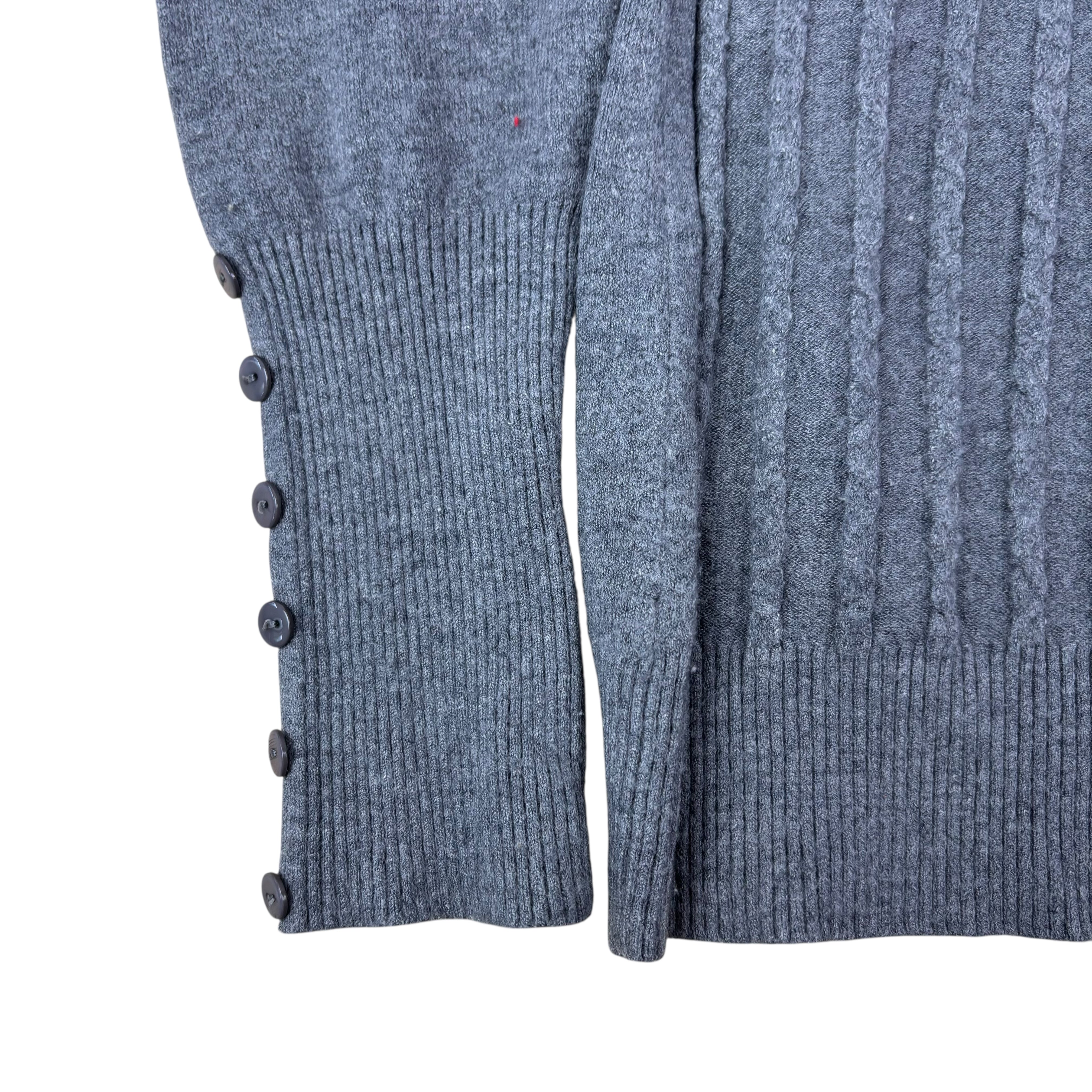 Polo Ralph Lauren Grey Knitted Sweater (Women’s L)