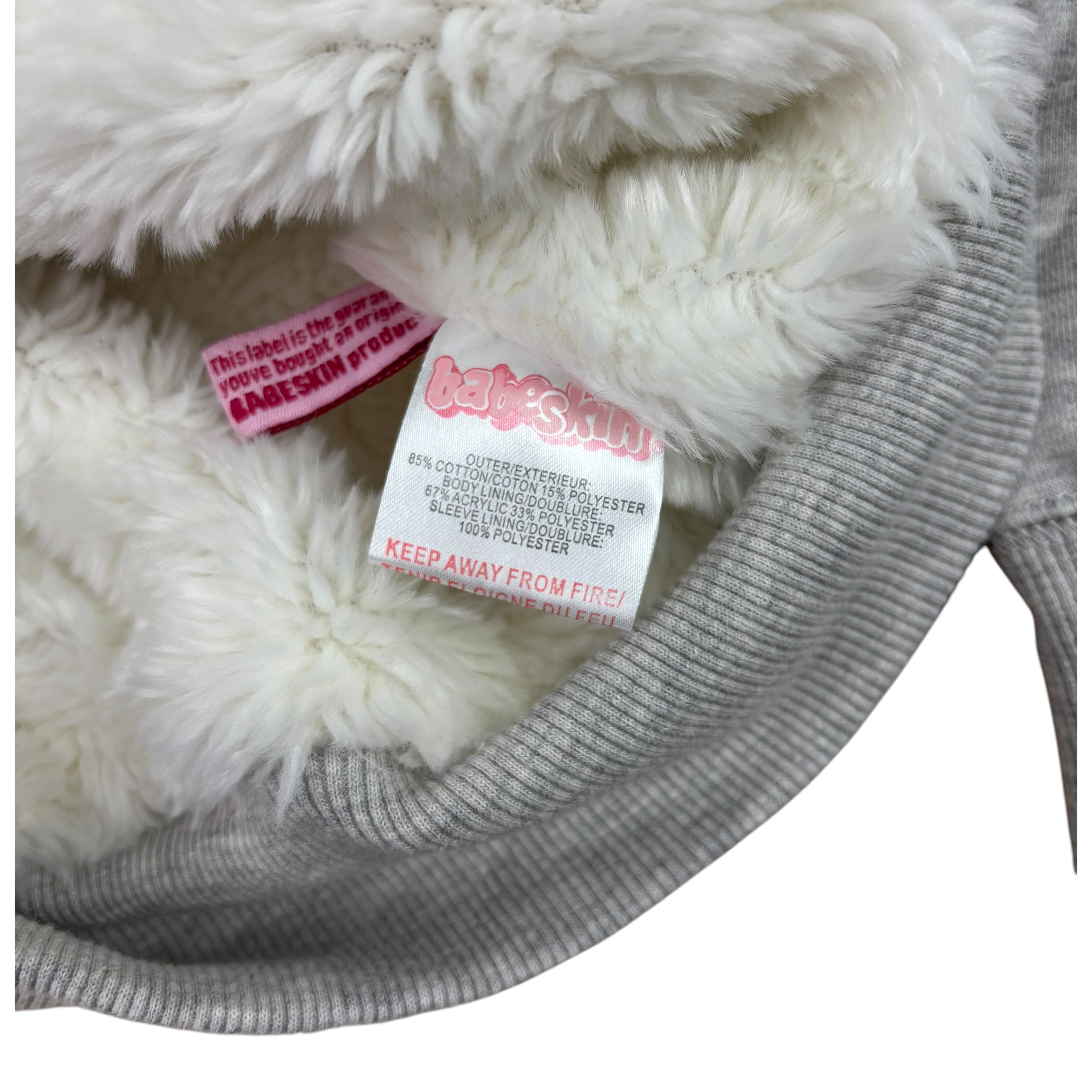 BabeSkin Y2K Fleece-Lined Hoodie (11-12yrs)