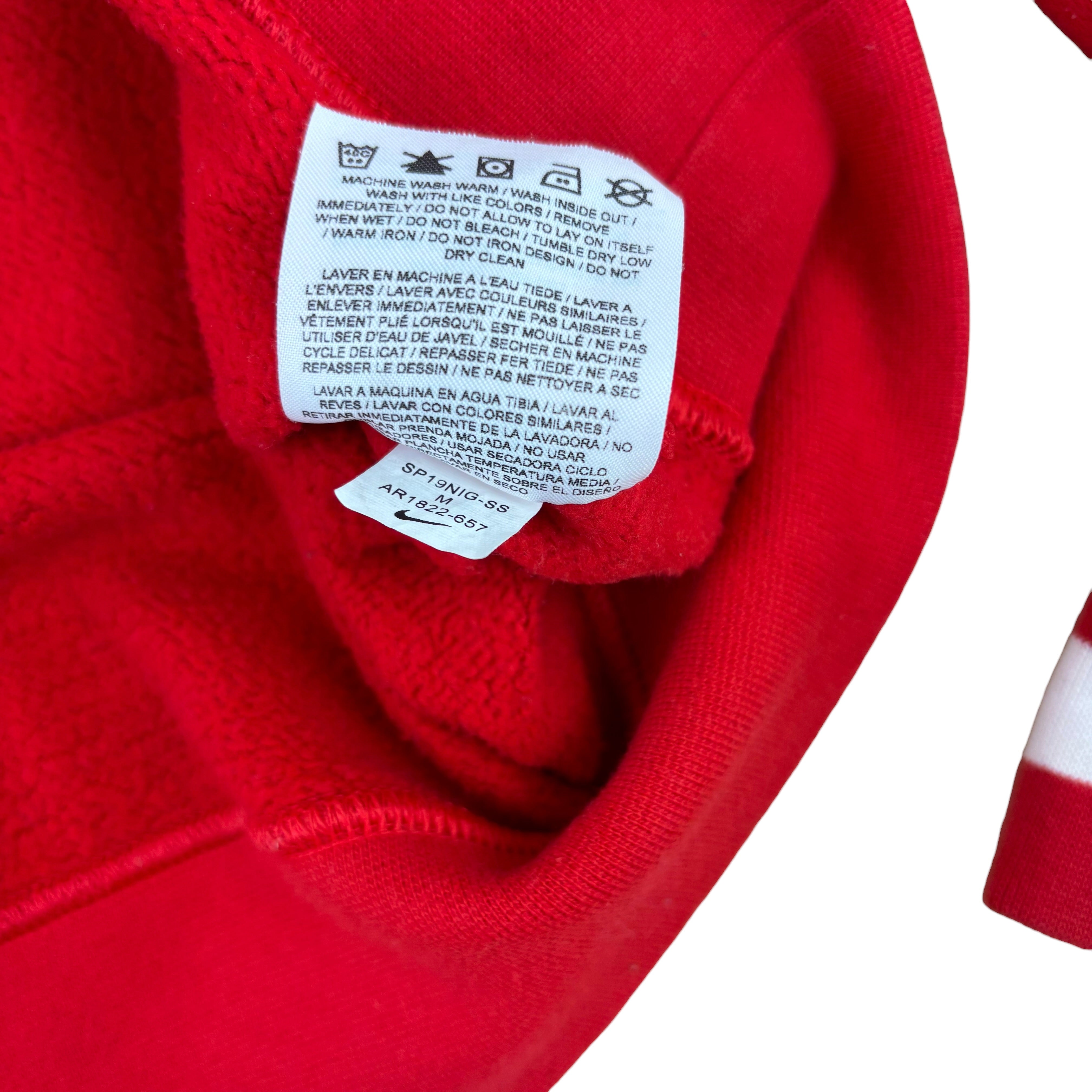 Nike Air Red Spell-Out Sweater (M)