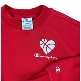 Champion Myla Love Basketball Red Cropped Sweater (Women’s S)