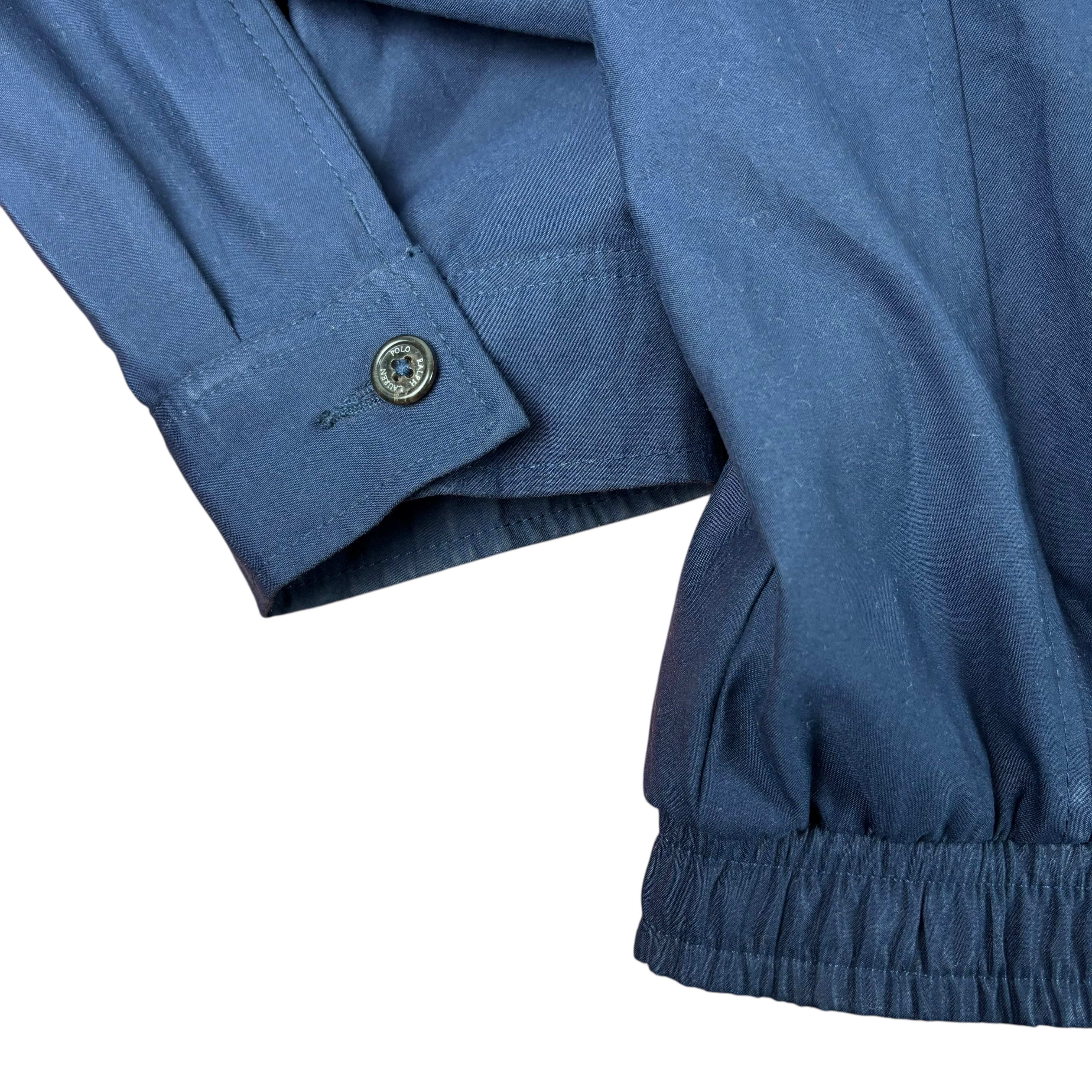 Polo Ralph Lauren Navy Bi-Swing Harrington Windbreaker (L)