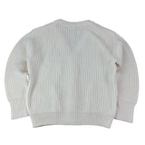 Lacoste Club Chemise Vintage Cream Knitted Tennis Cardigan (XL)