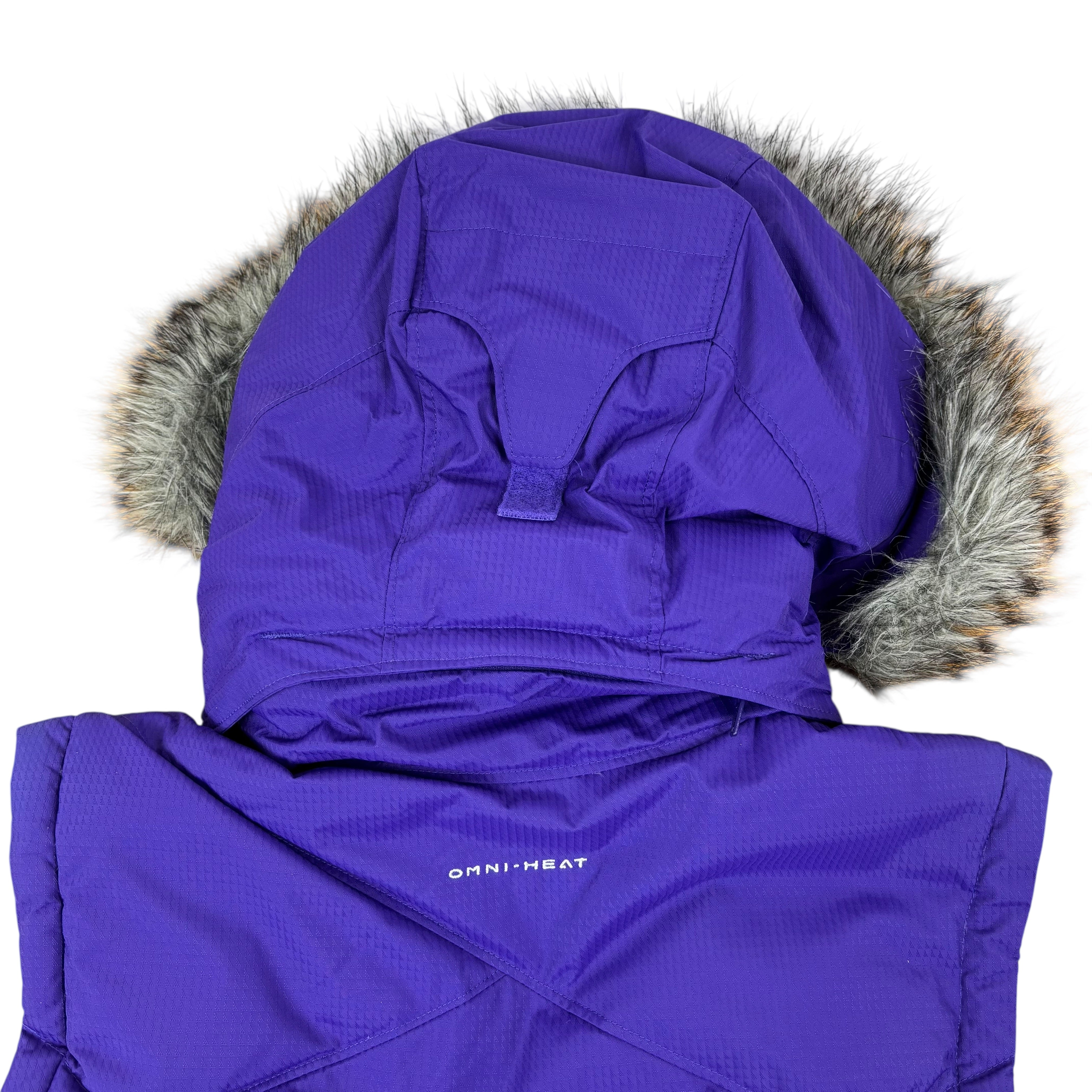 Columbia Purple Omni-Heat Puffer Gilet (Women’s S)