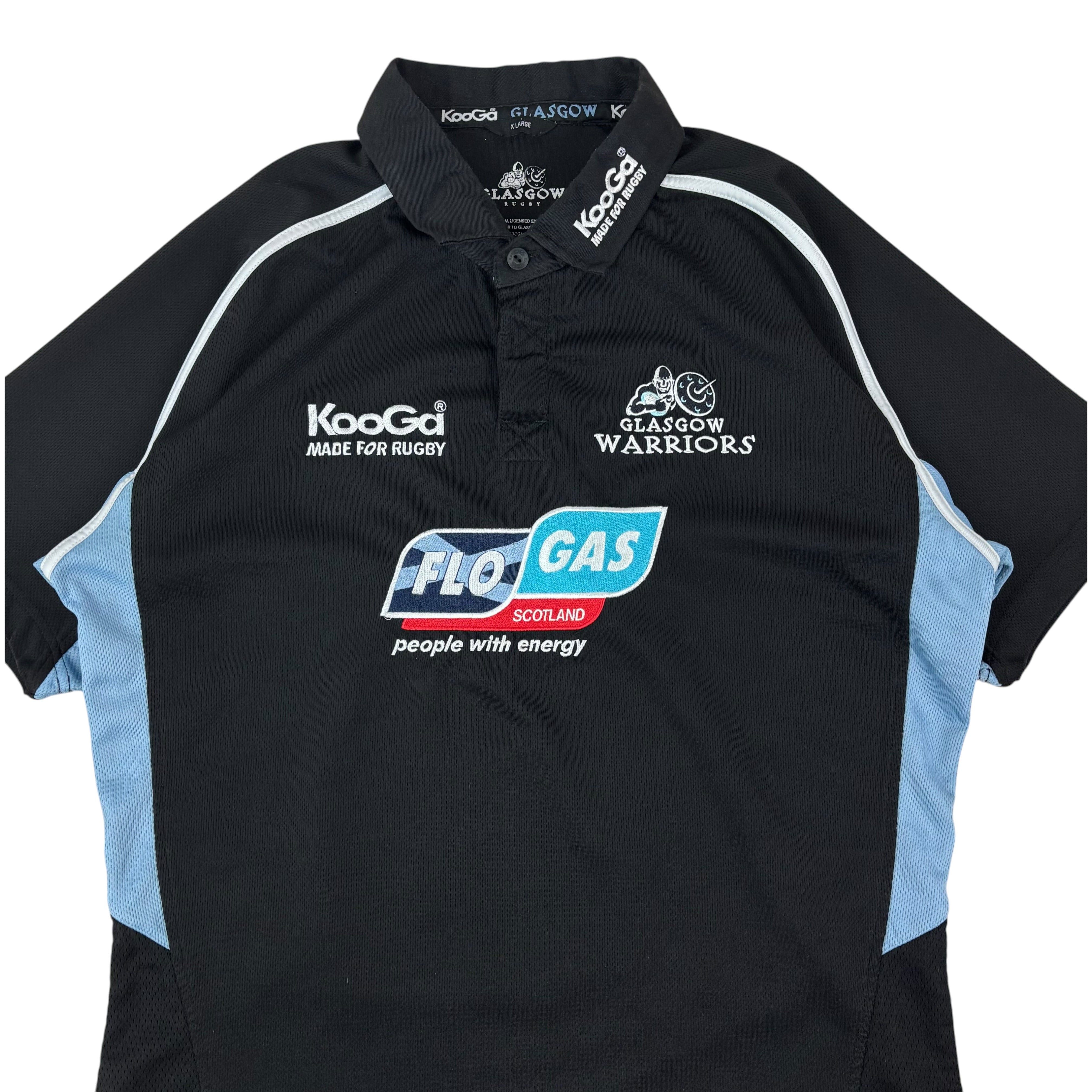 KooGa Glasgow Warriors Rugby Pro 2006/08 Away Jersey (XL)