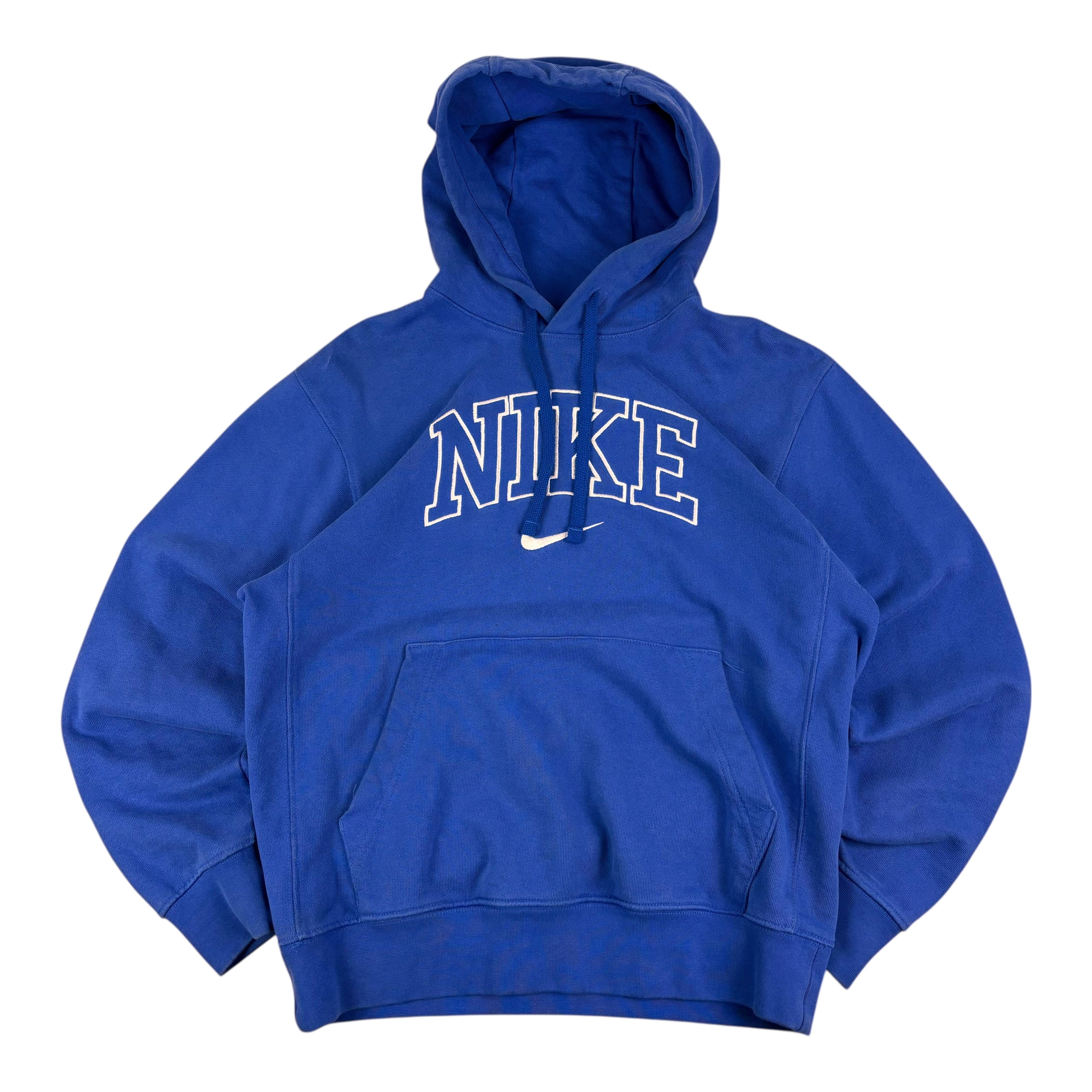 Nike Blue Spell-Out Hoodie (S)