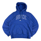 Nike Blue Spell-Out Hoodie (S)