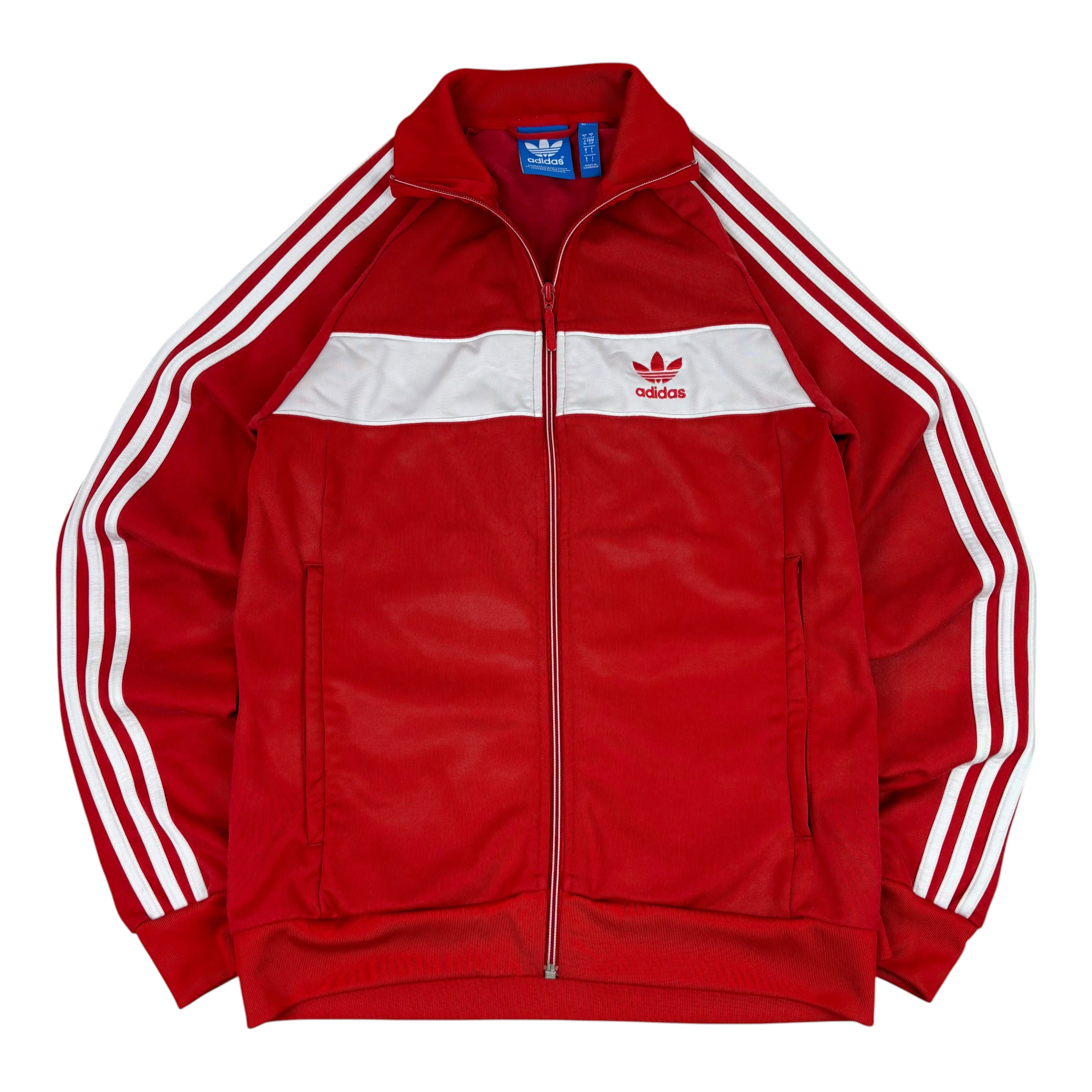 Adidas Y2K Red Logo Track Jacket (S)