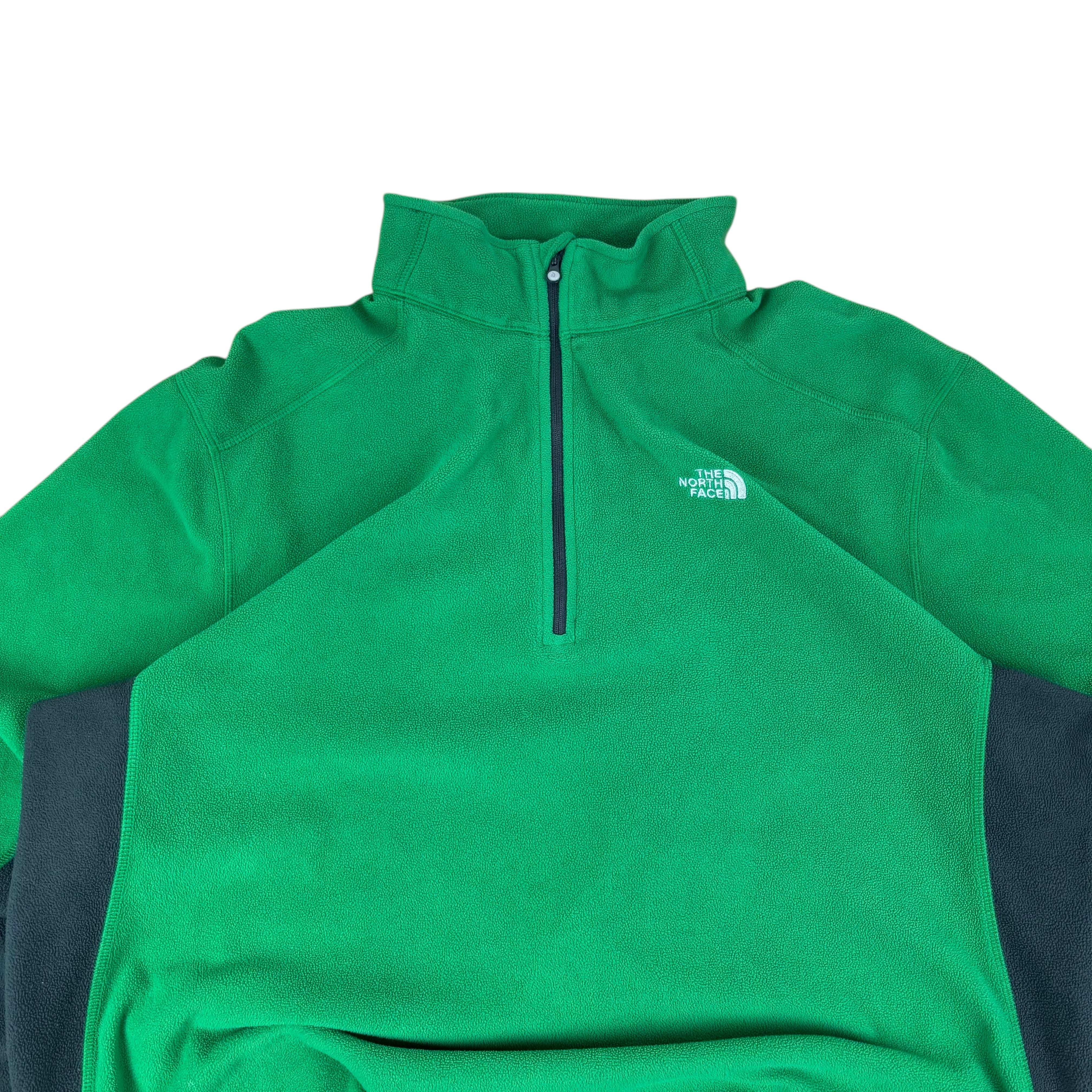 The North Face Green Logo Fleece (XL)