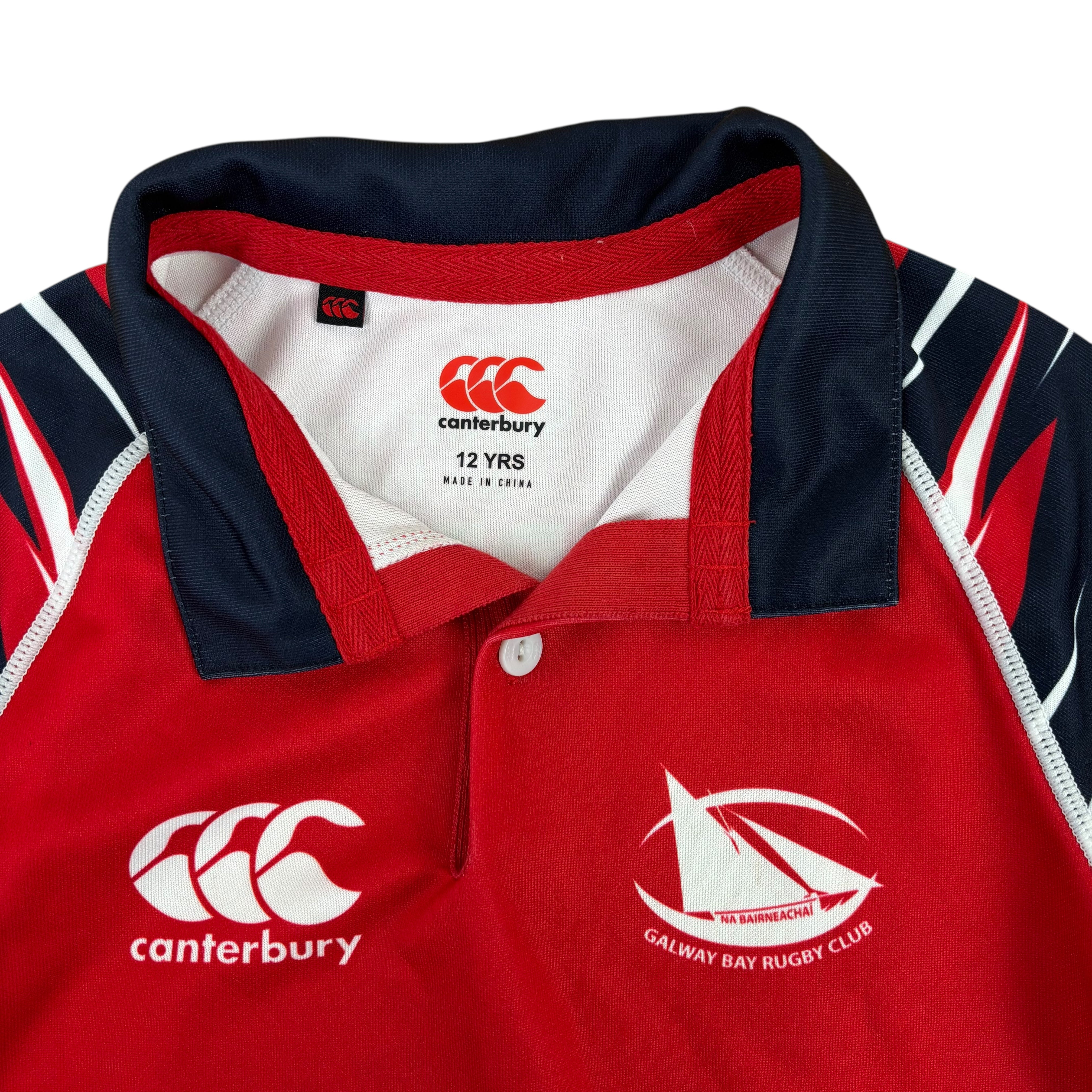 Canterbury Galway Bay Rugby Club 2022/23 Home Jersey (12yrs)