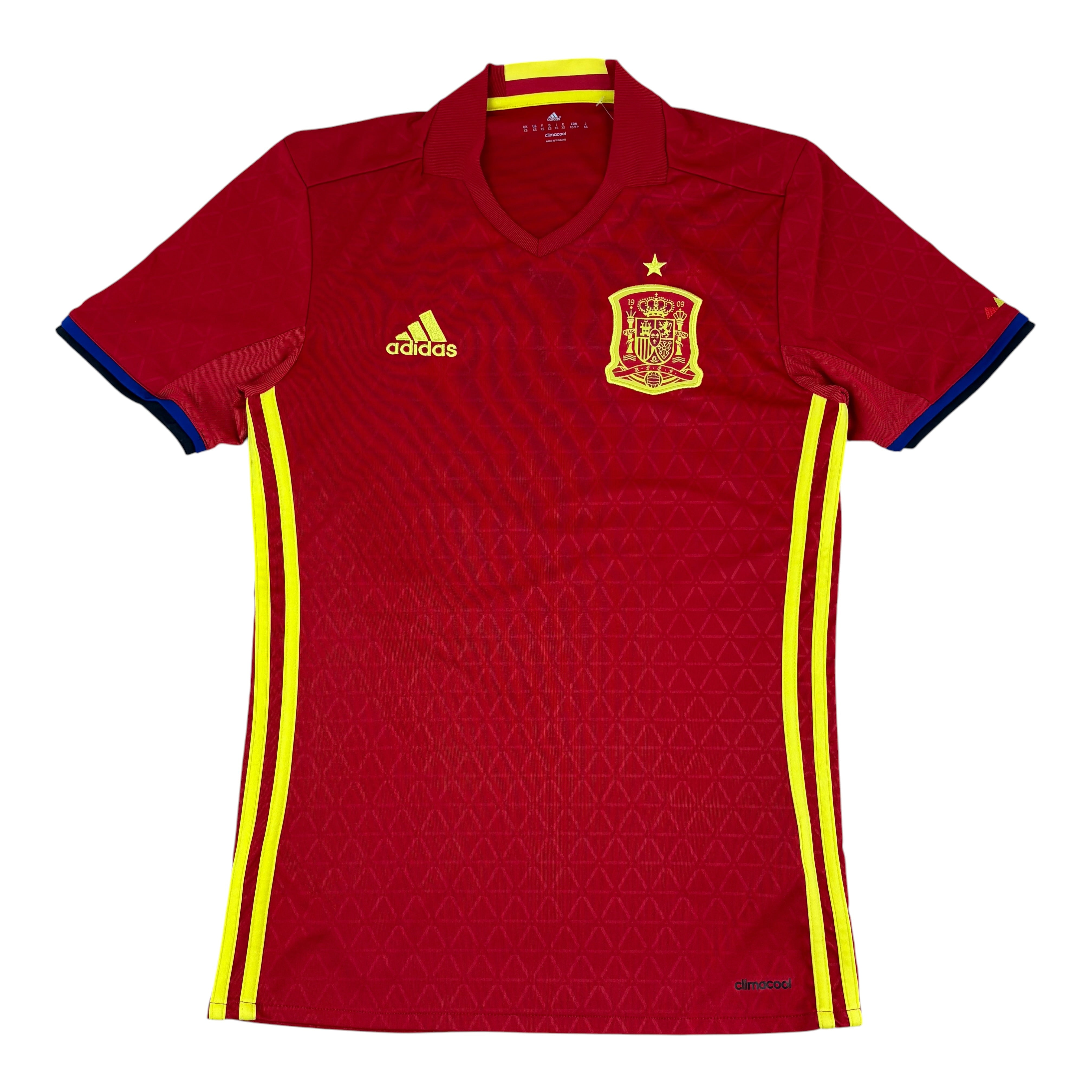 Adidas Spain Football 2015/16 Home Jersey (XS)
