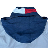 Tommy Hilfiger Grey Y2K Logo Windbreaker (L)
