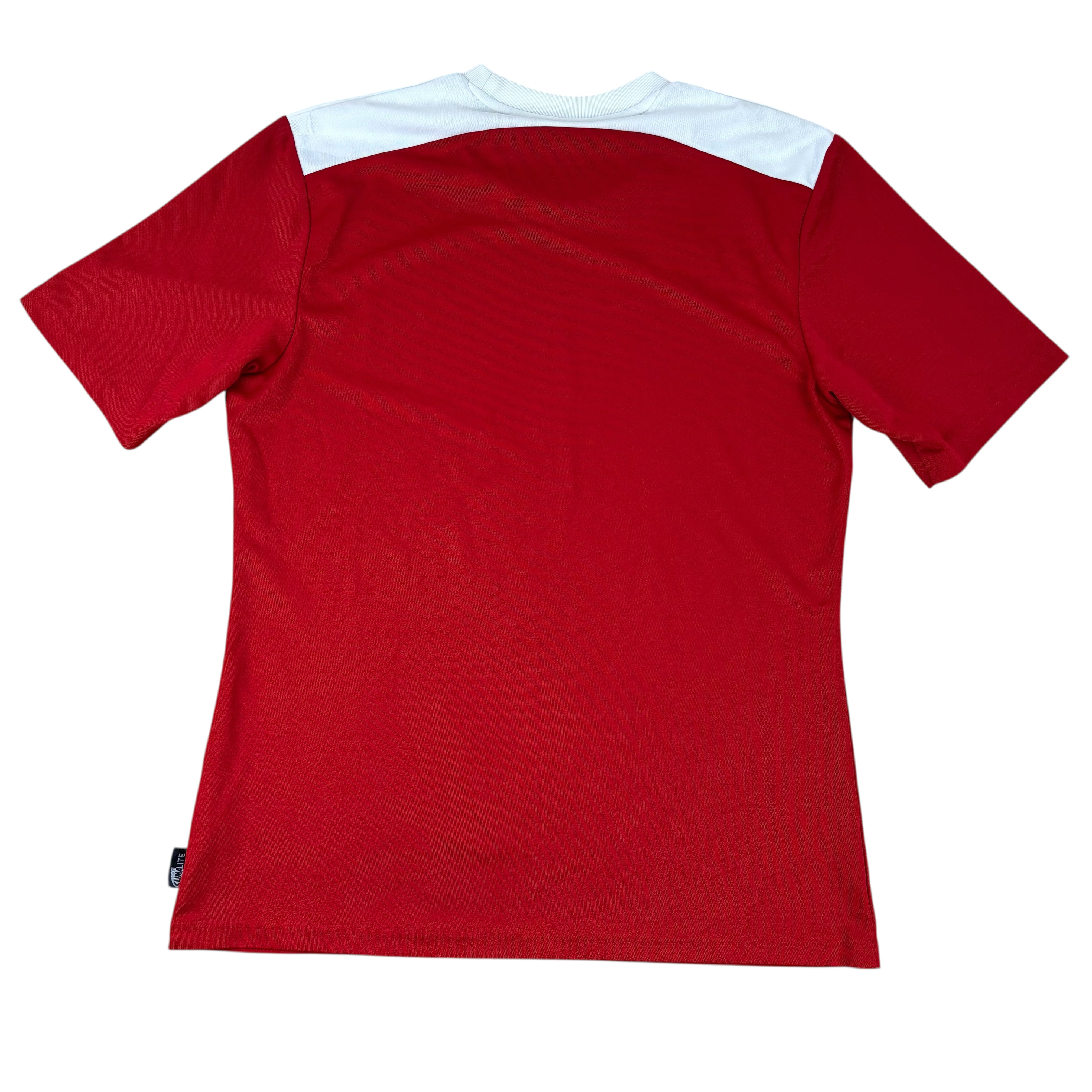 Adidas Red Y2K ClimaLite Training Tee (M)