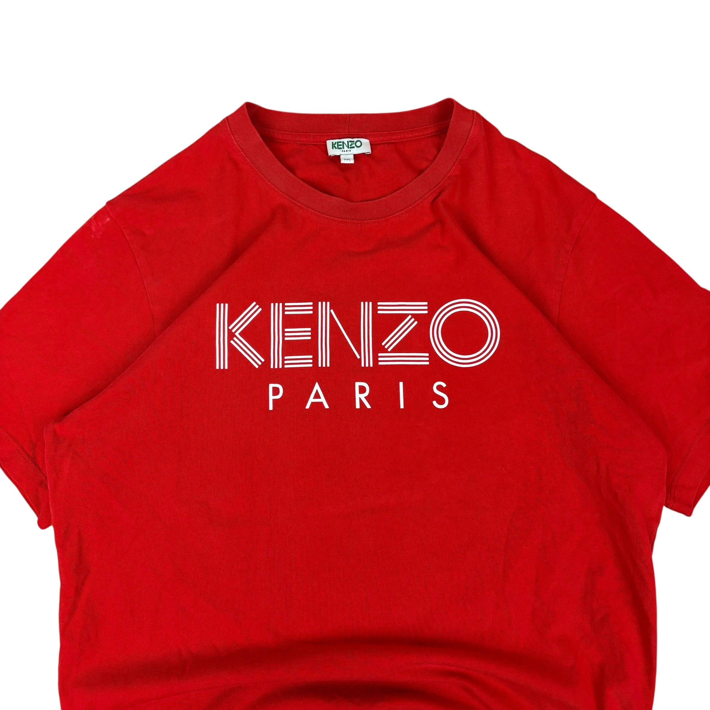 Kenzo Paris Red Logo Tee (S)