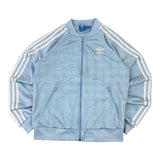 Adidas Baby Blue Bomber Track Jacket (Women’s S)