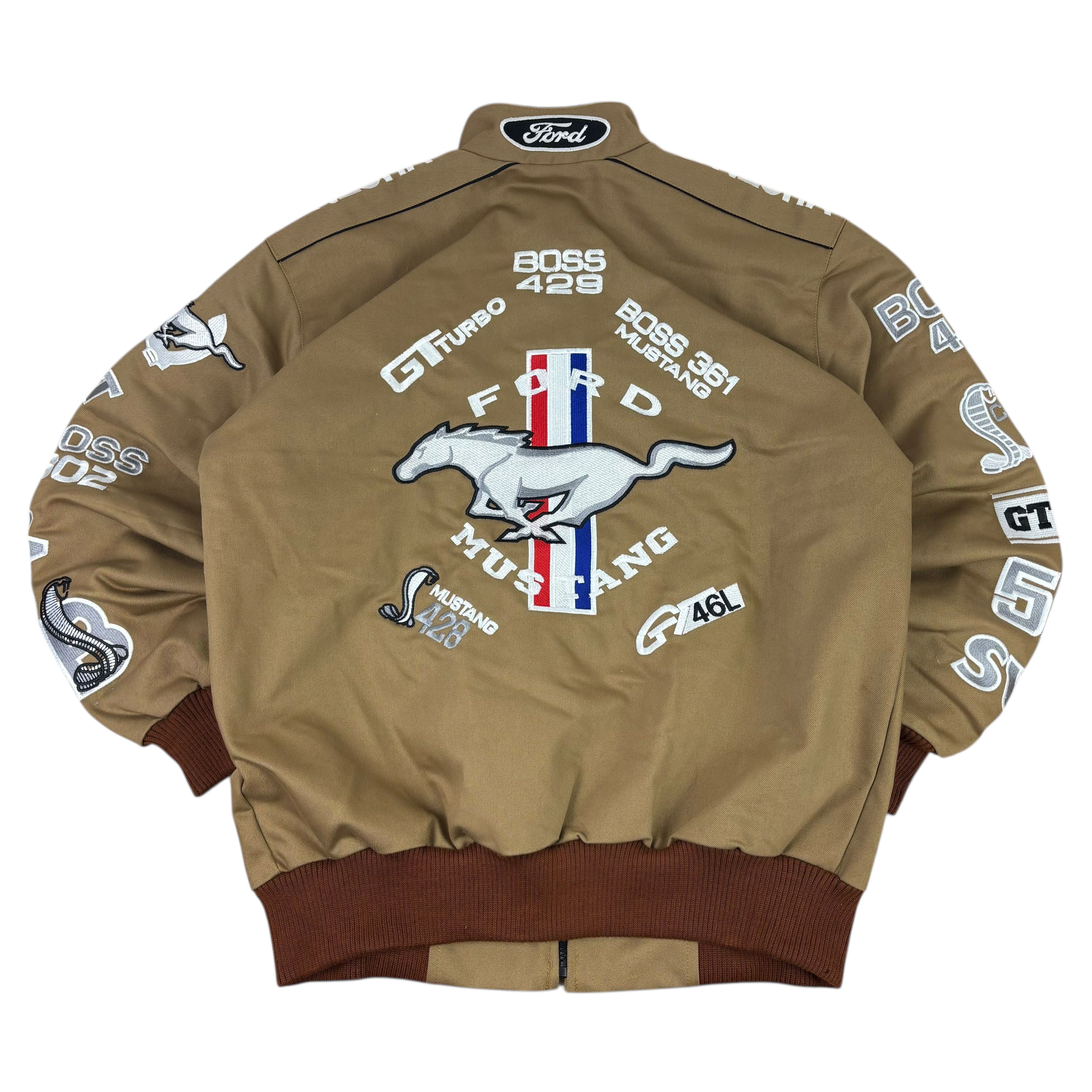 JHDesign Ford Mustang Nascar Racing Jacket (M)