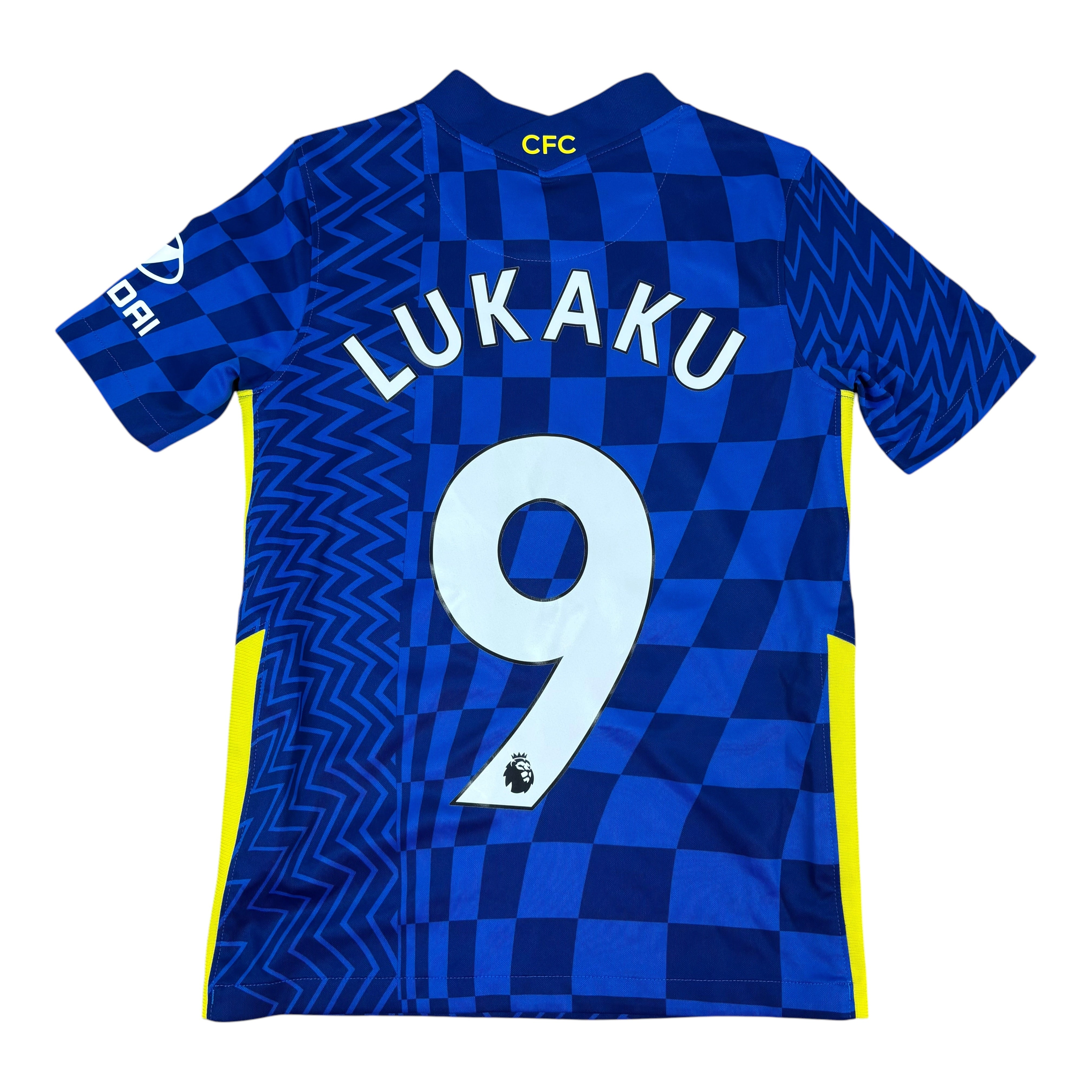 Nike Chelsea FC 2021/22 Lukaku No.9 Home Jersey (10-12yrs)