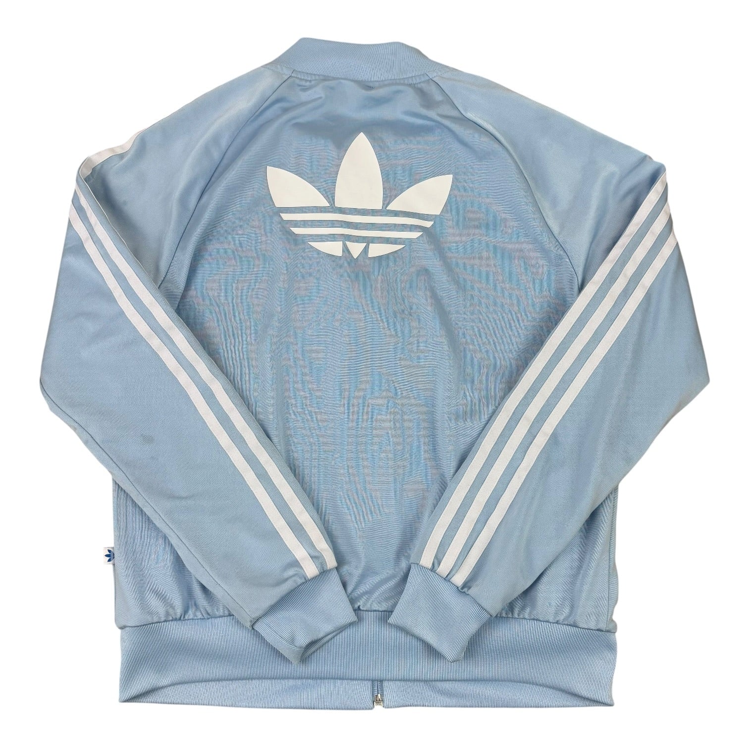 Adidas Baby Blue Bomber Track Jacket (Women’s S)