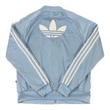 Adidas Baby Blue Bomber Track Jacket (Women’s S)