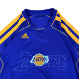 Adidas Los Angeles Lakers NBA 2012 Warm-Up LS Basketball Jersey (M)