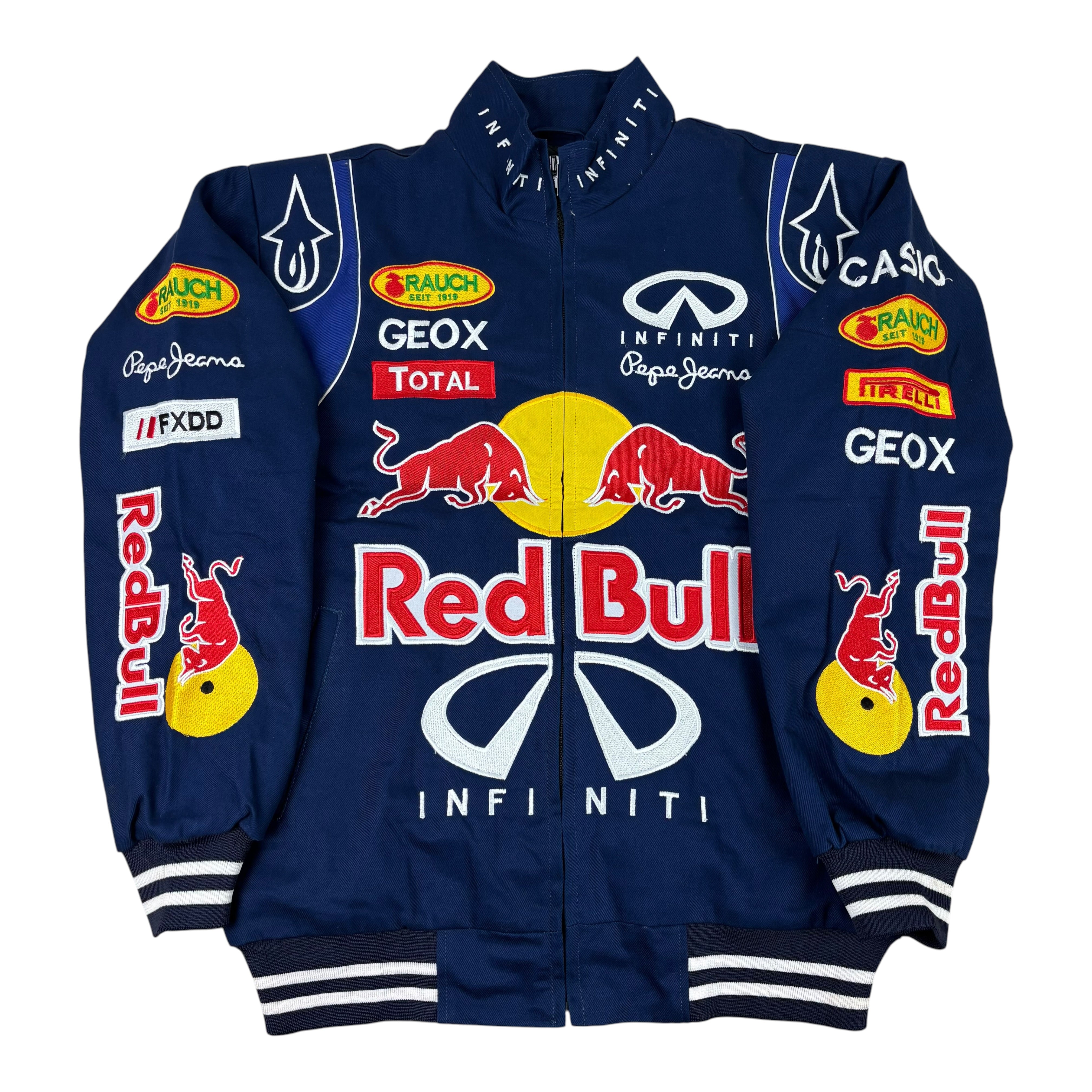 JHDesign NASCAR RedBull Infiniti Racing Jacket (L-XL)
