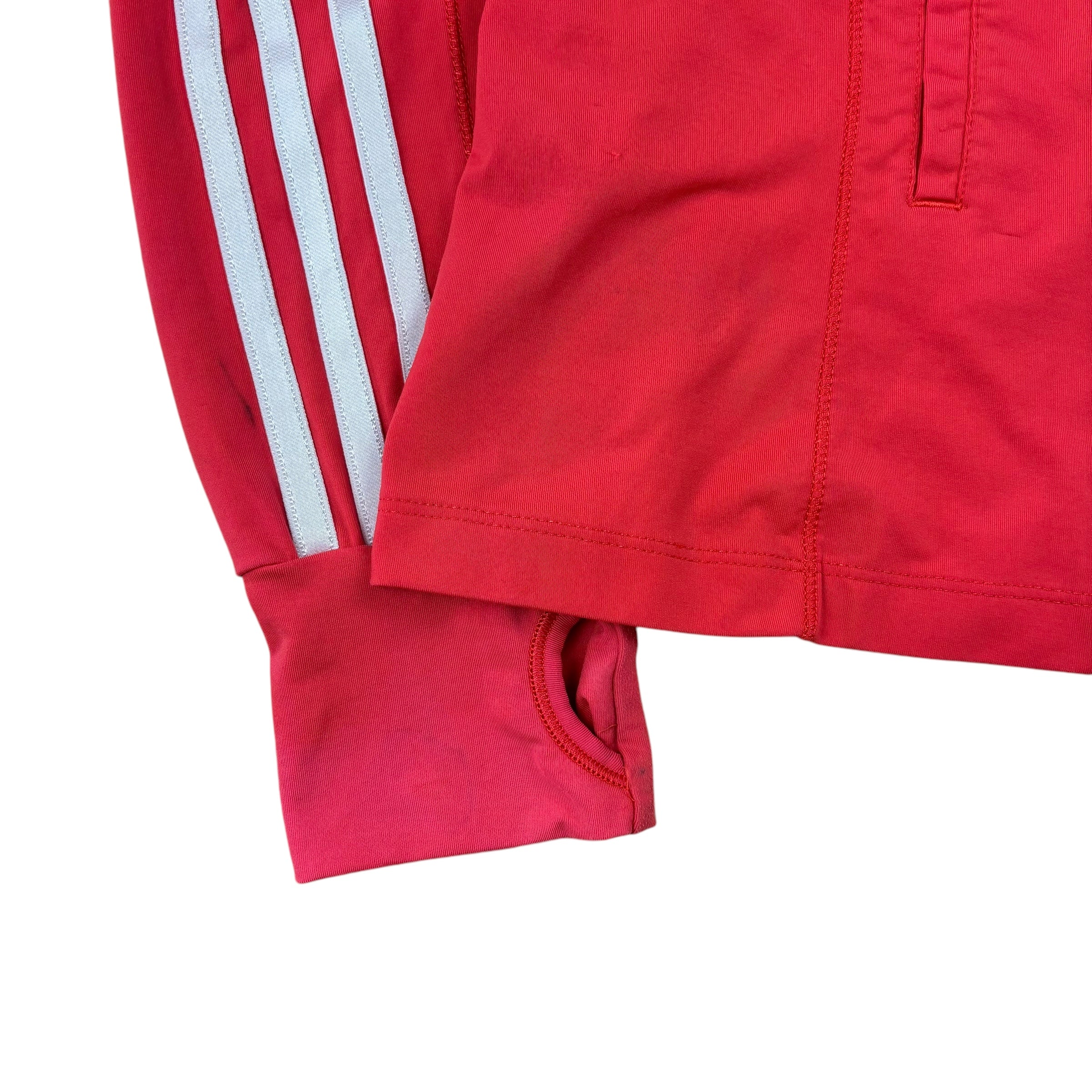 Adidas Red Sample Track Jacket (Women’s S)