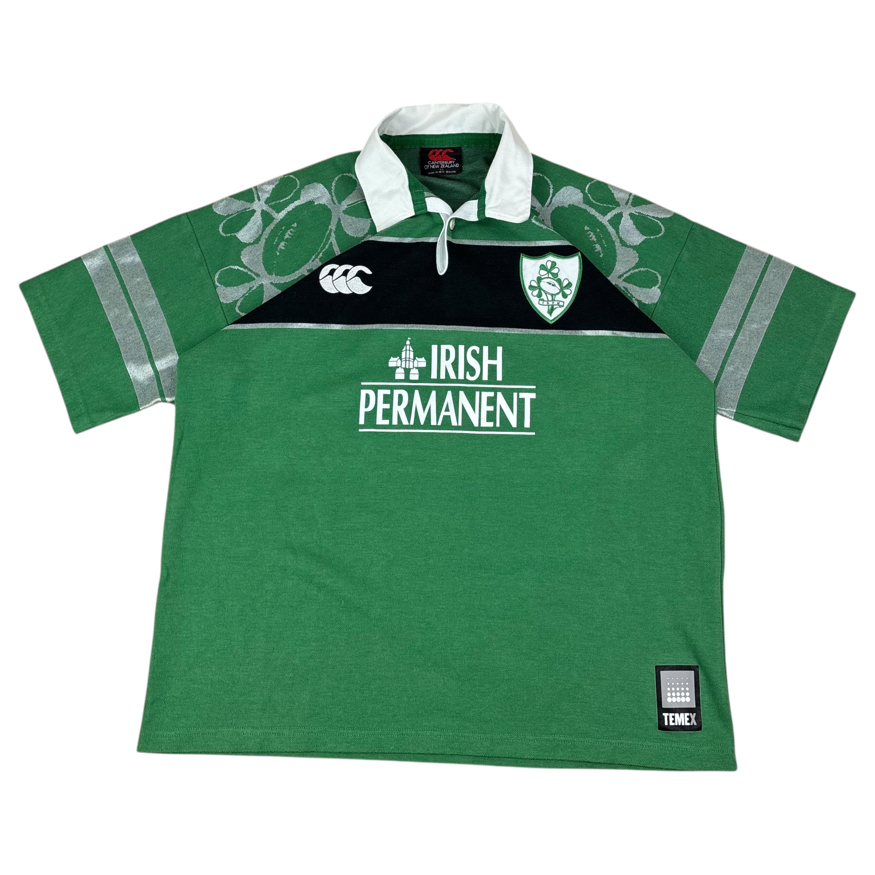 Canterbury IRFU Ireland Rugby 2001/02 Training Jersey (XL)