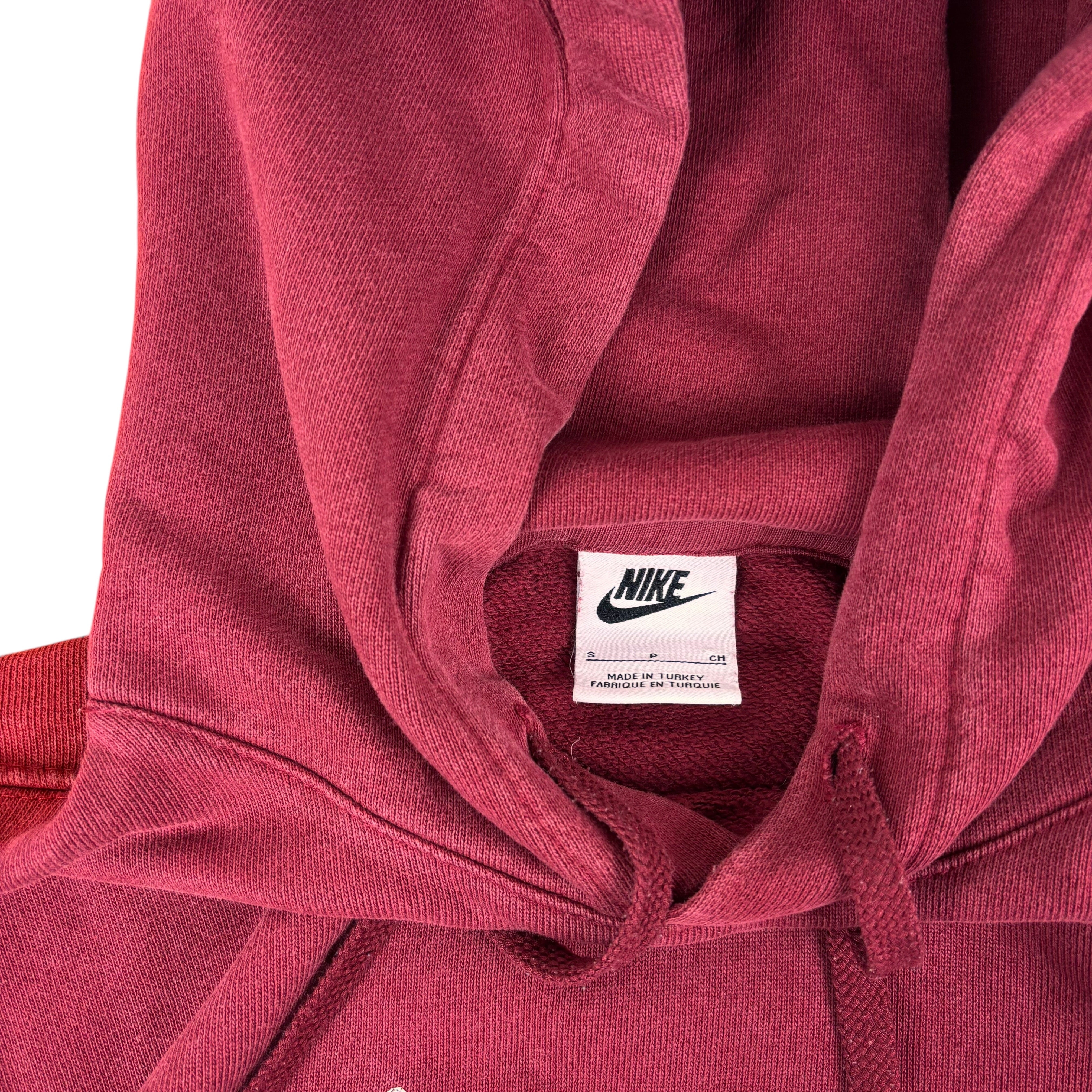 Nike Burgundy Swoosh Hoodie (S)