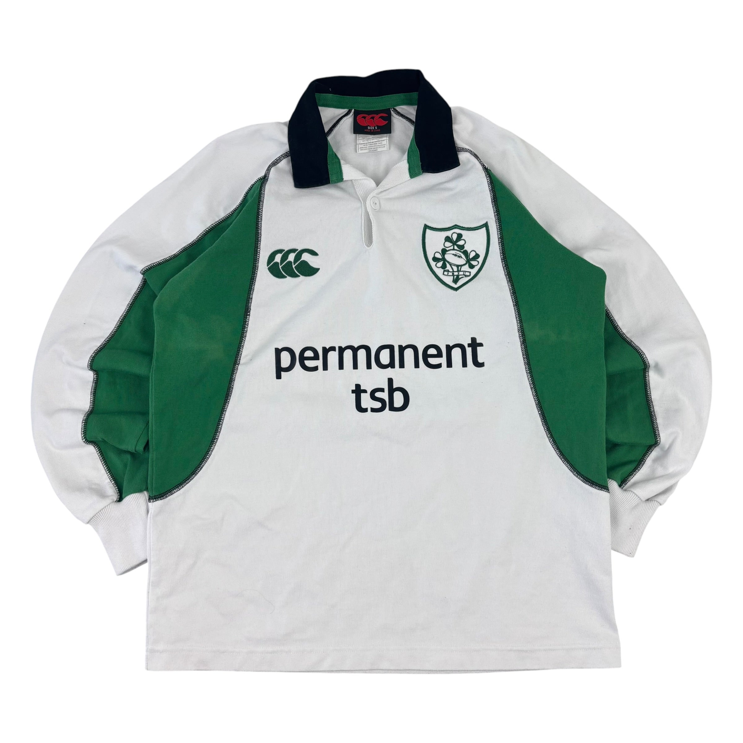 Canterbury Ireland Rugby IRFU 2004/05 Away LS Jersey (S)