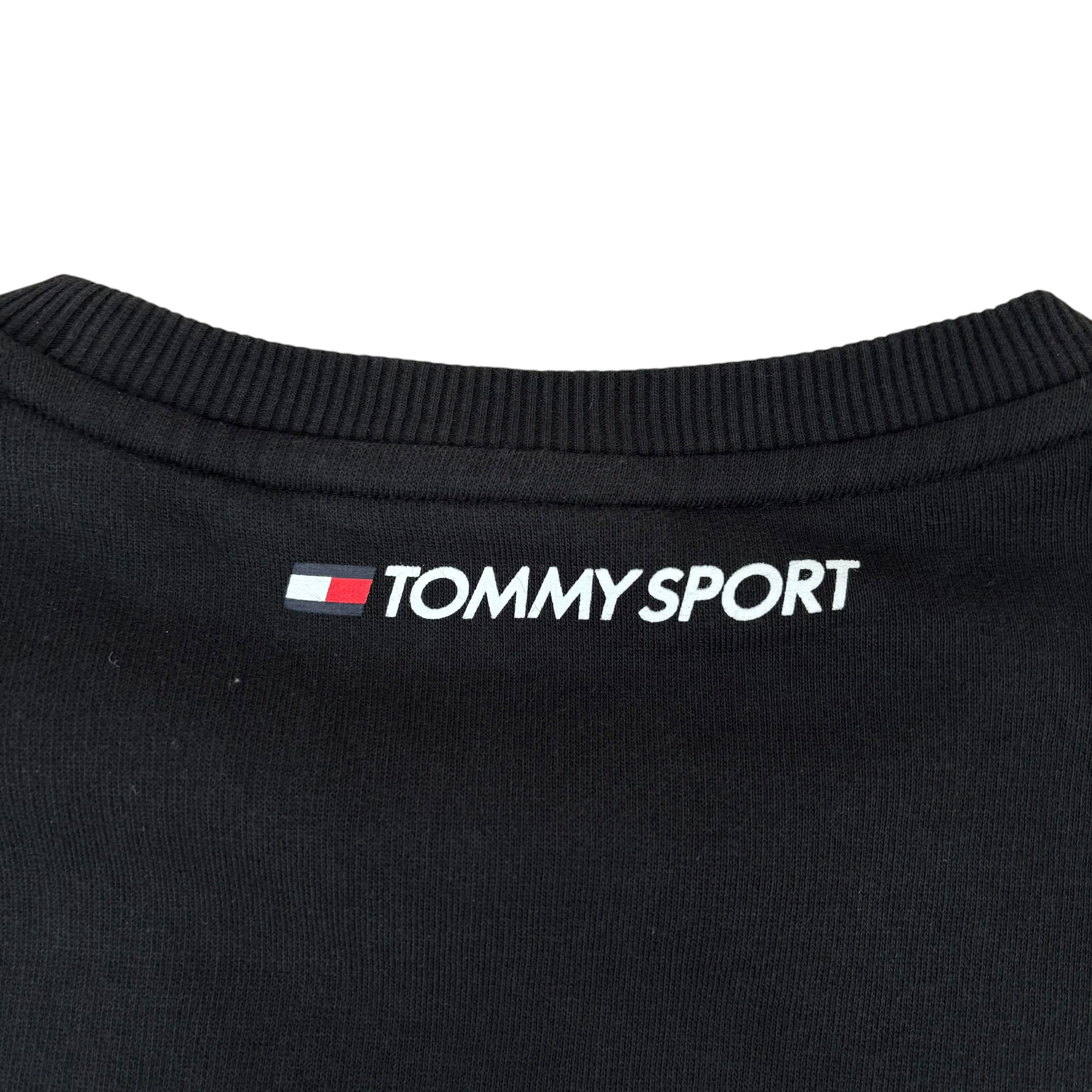 Tommy Hilfiger Sport Black Logo Sweater (M)