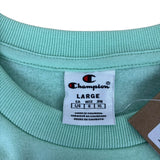 Champion Teal Varsity Sweater BNWT (L)