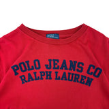 Polo Ralph Lauren Red Spell-Out LS Tee (Women’s M)