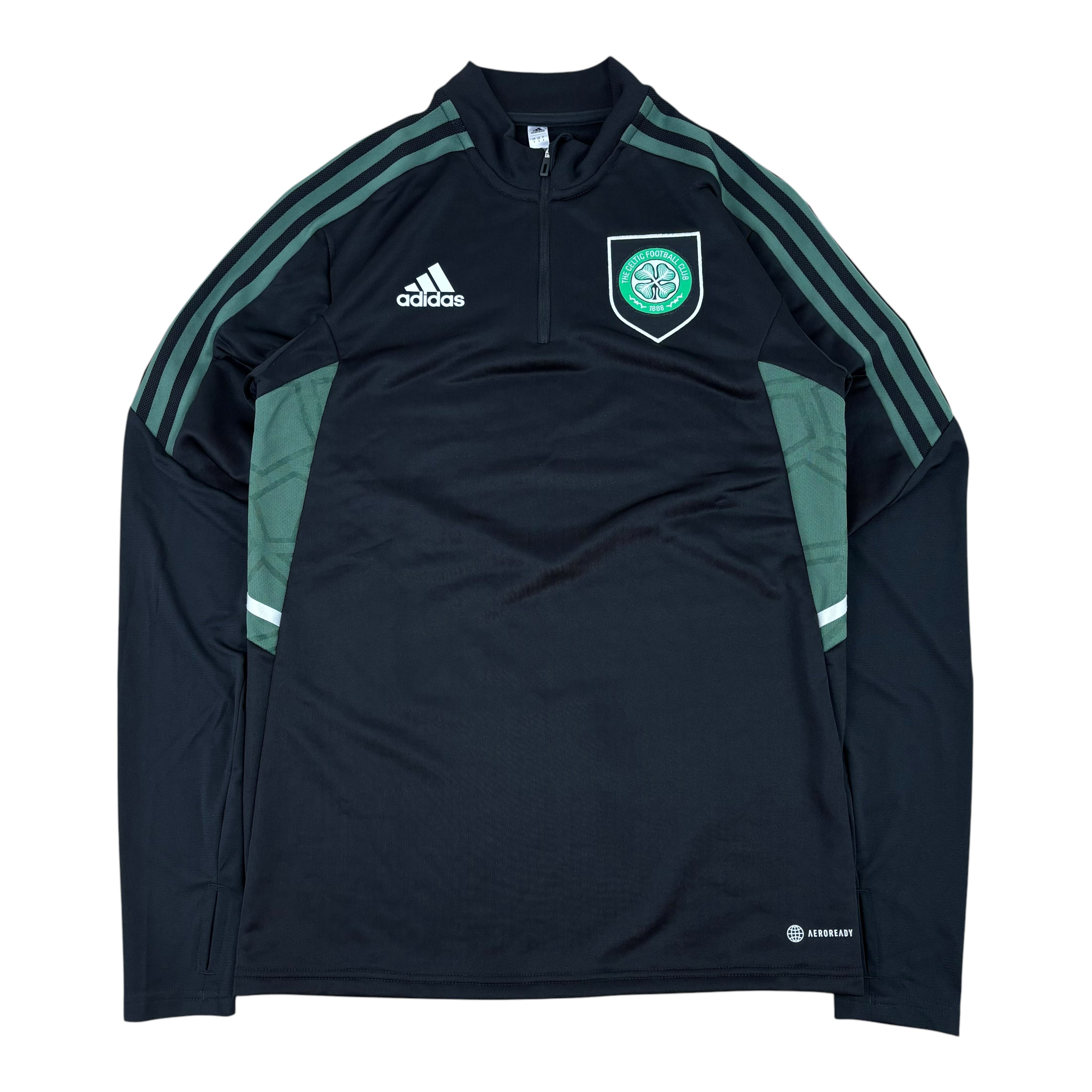 Adidas Celtic FC 2022/23 Q-Zip Drill Top (S)