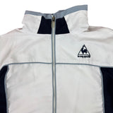 Le Coq Sportif White Logo Windbreaker (Women’s L)