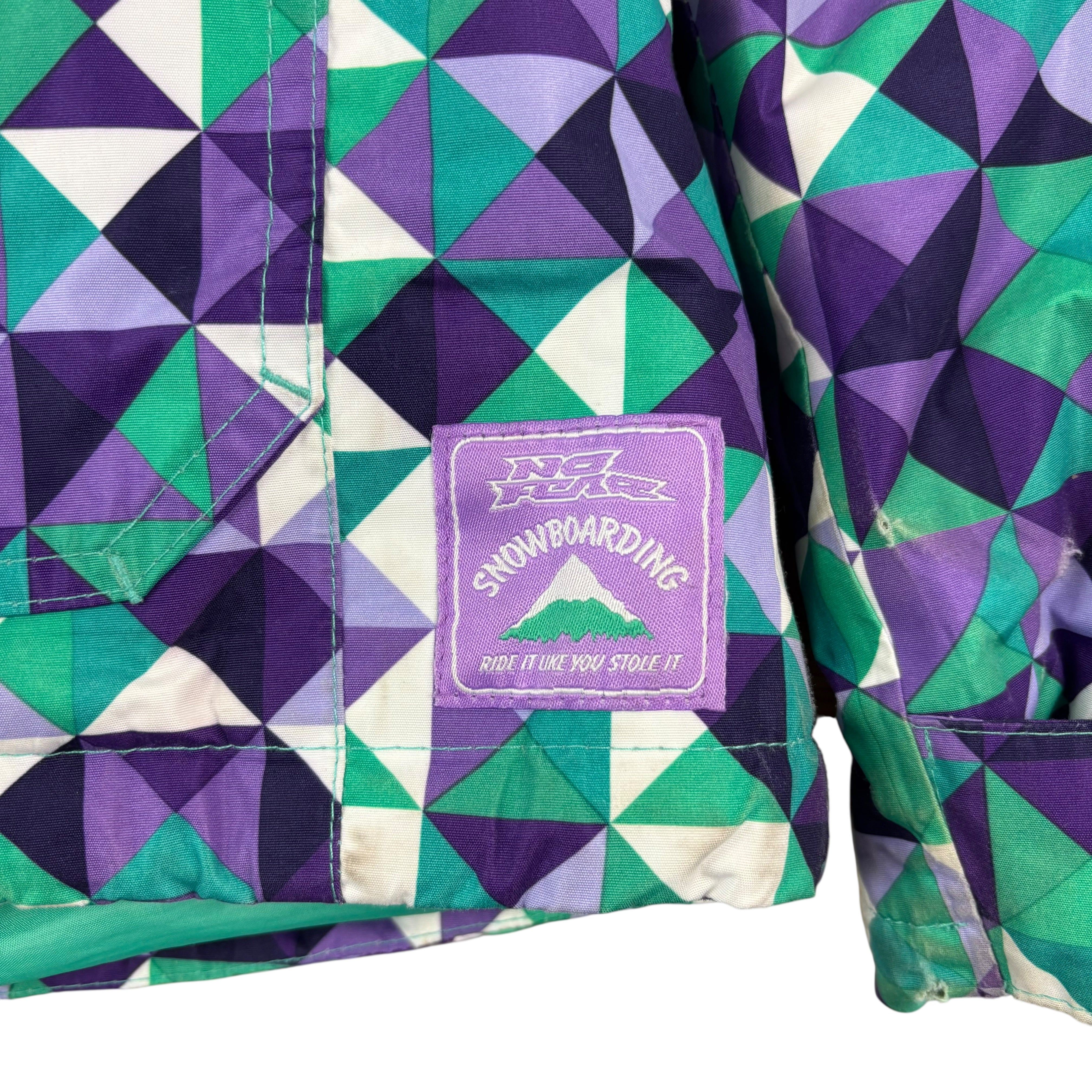 No Fear Snowboarding Insulated Ski Jacket (Women’s L)
