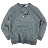 Tommy Hilfiger Grey Logo Sweater (Women’s XL)