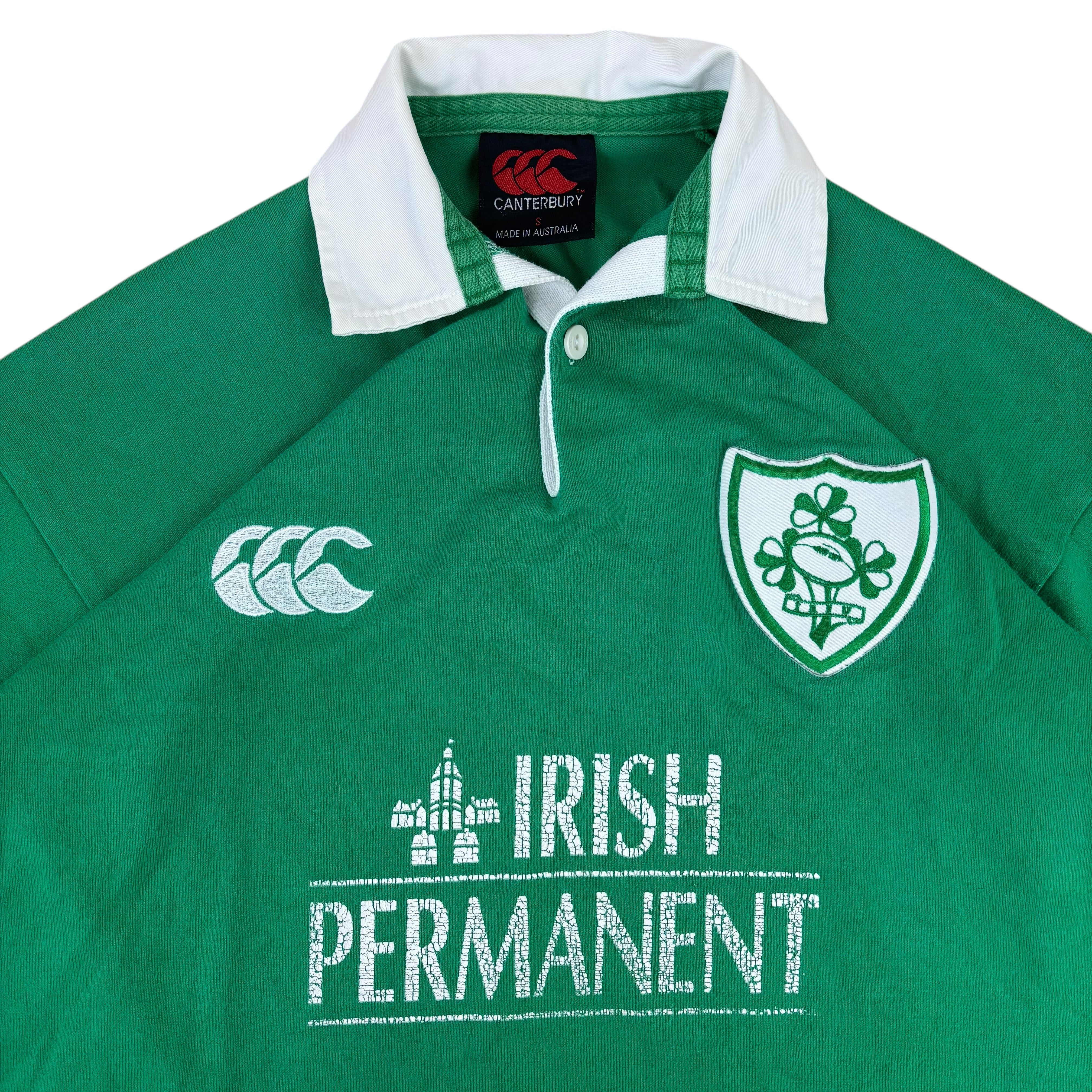 Canterbury Ireland Rugby IRFU 2000/01 Home Jersey (S)